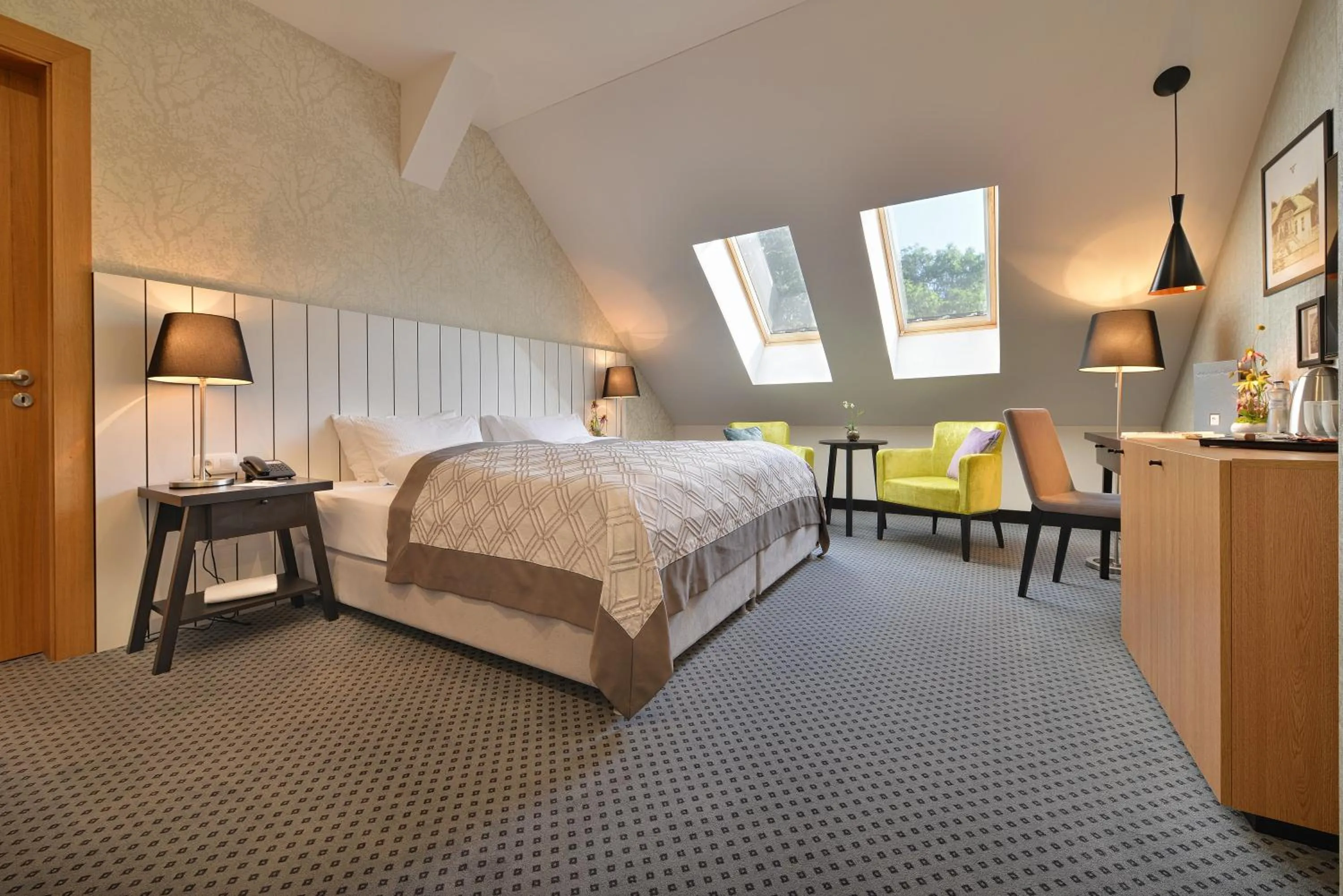 Photo of the whole room, Bed in Hotel pod Lipou RESORT