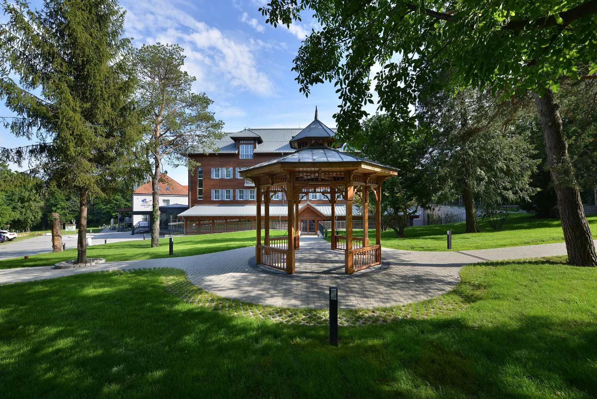Garden in Hotel pod Lipou RESORT