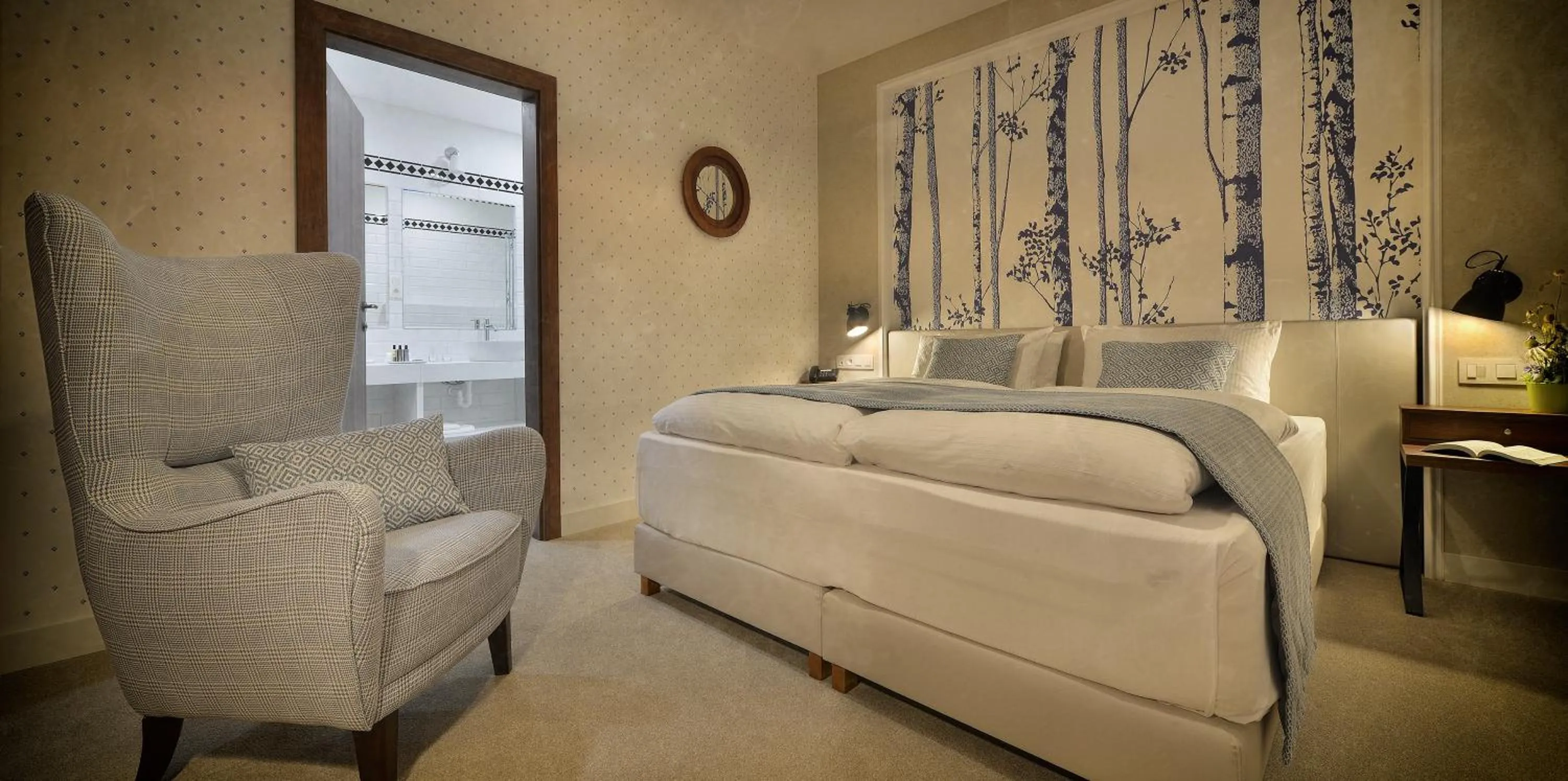 Photo of the whole room, Bed in Hotel pod Lipou RESORT