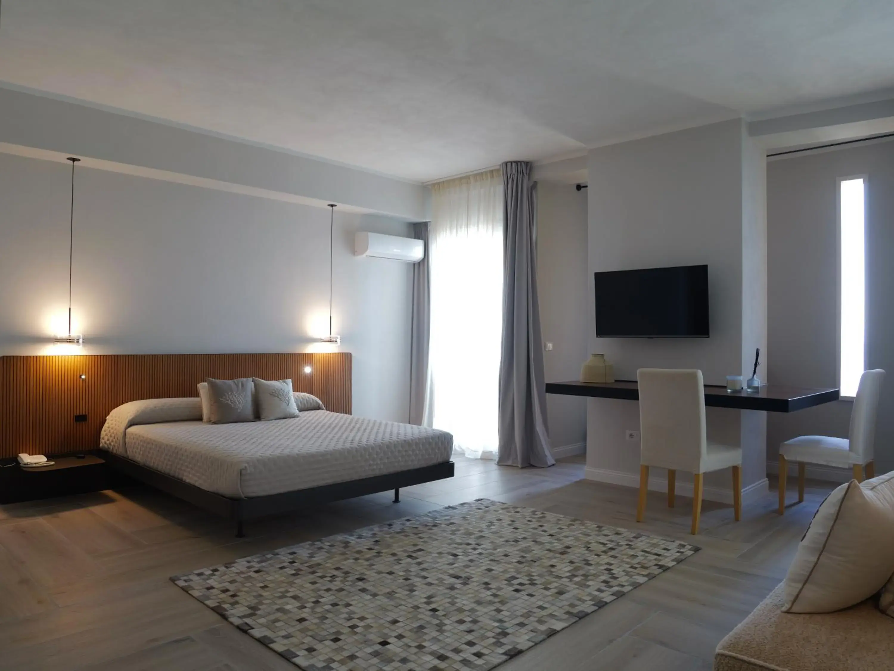 TV and multimedia, Bed in Hotel Tonnara Trabia TV and multimedia, Bed in Hotel Tonnara Trabia