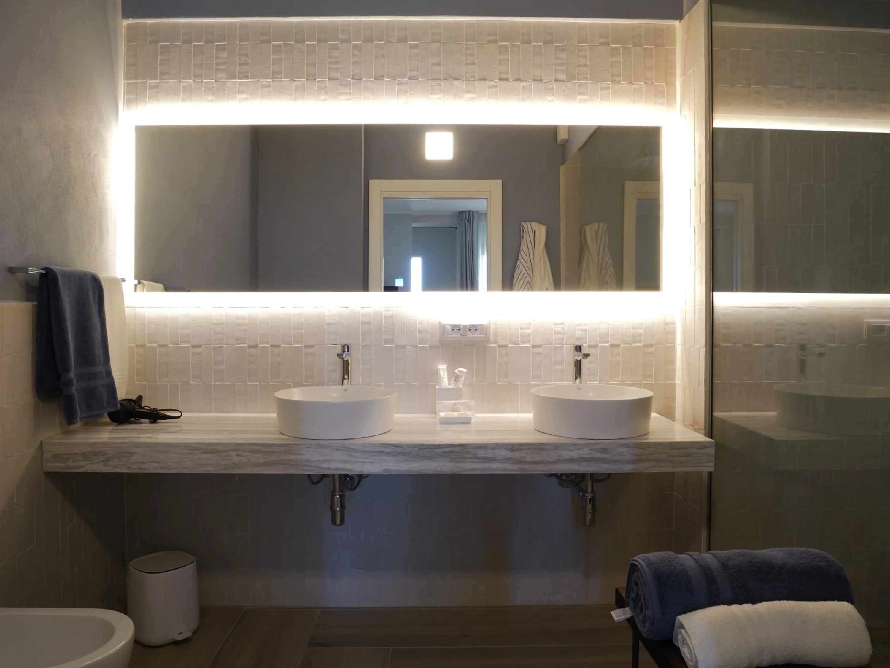 Bathroom in Hotel Tonnara Trabia