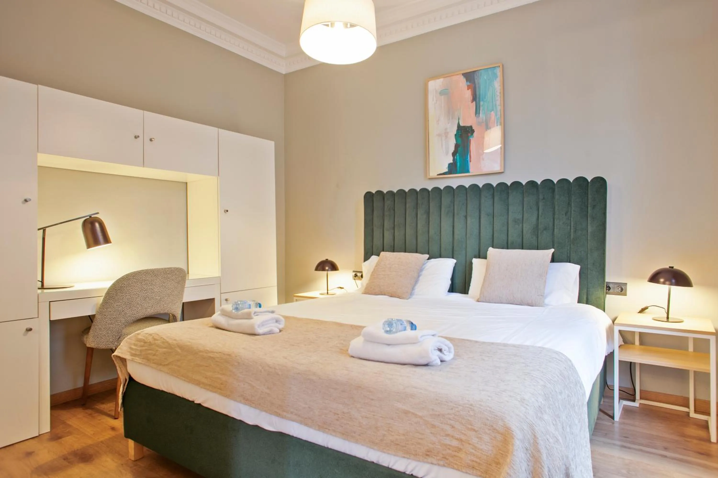 Bedroom, Bed in Numa I Caja Apartments