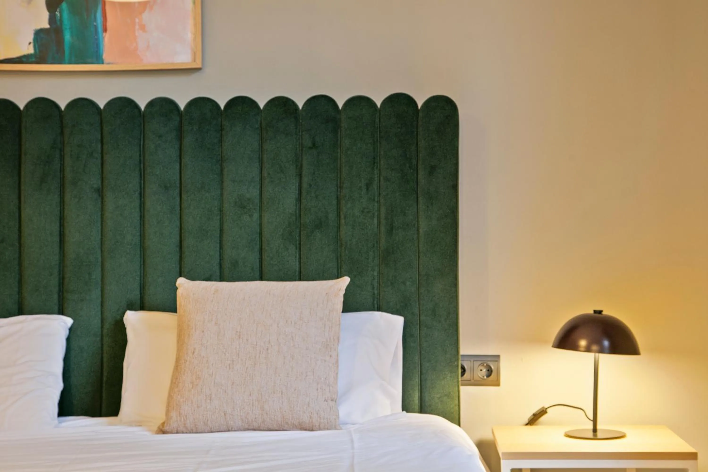 Bedroom, Bed in Numa I Caja Apartments