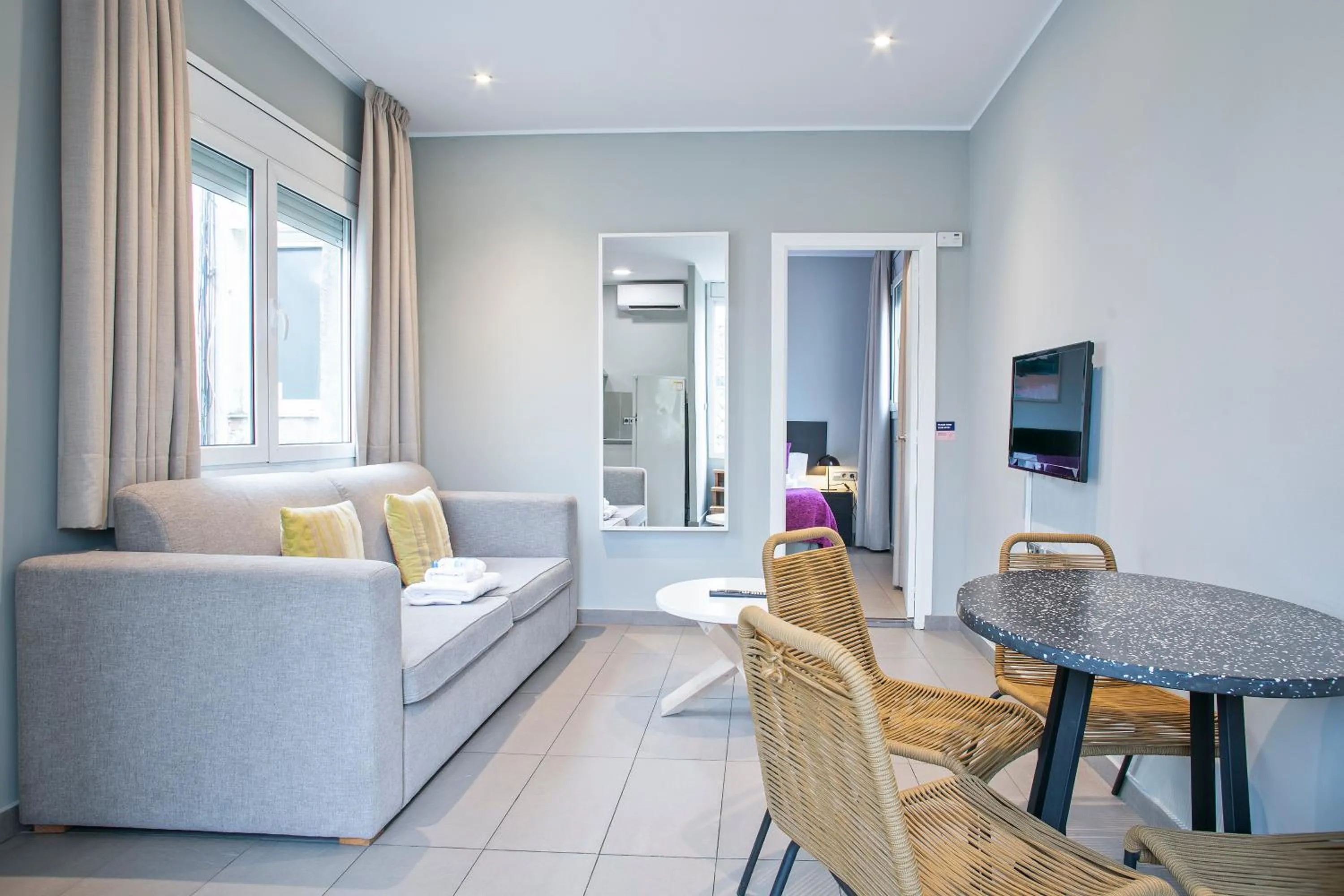 Living room in Numa I Caja Apartments