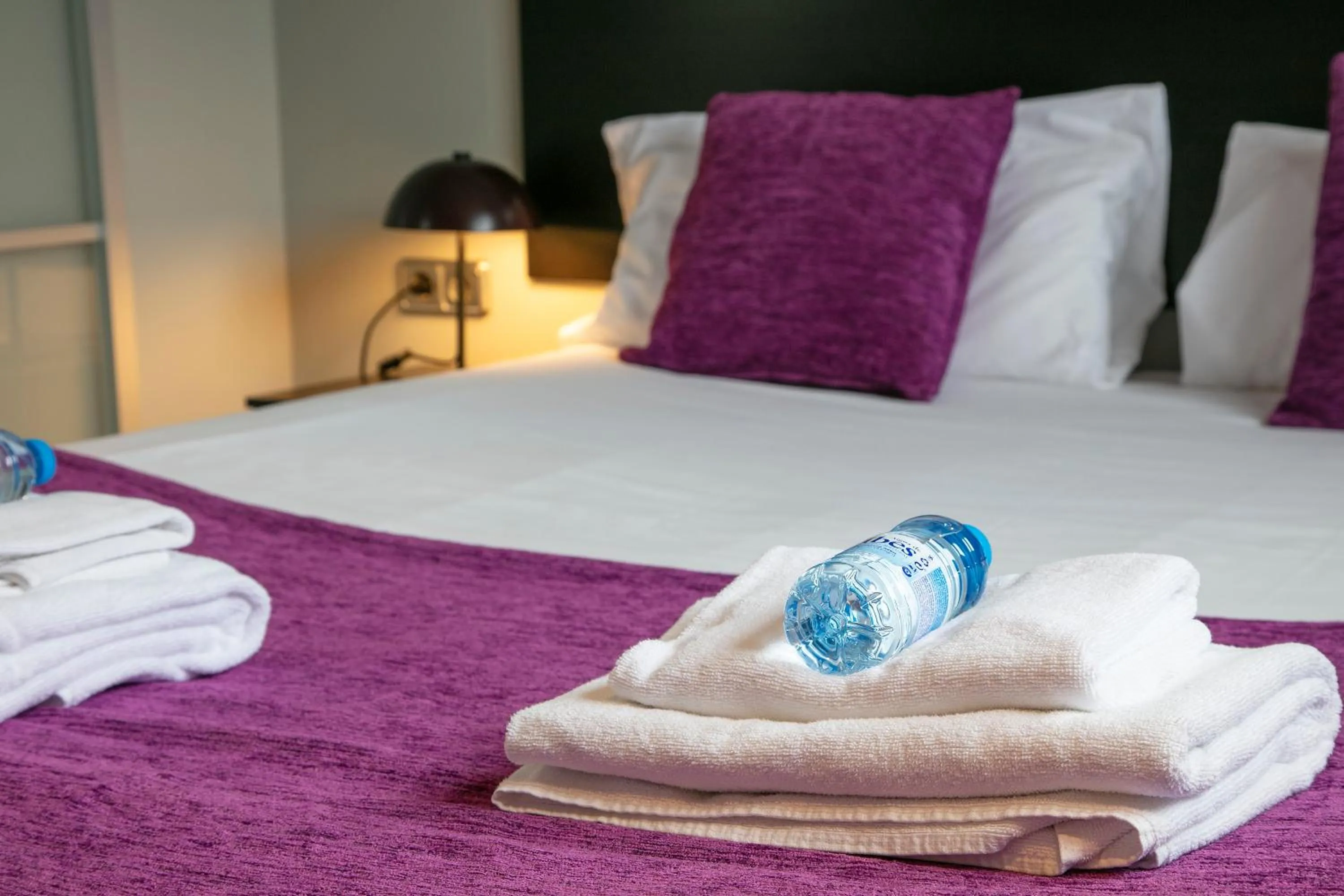 Bedroom, Bed in Numa I Caja Apartments