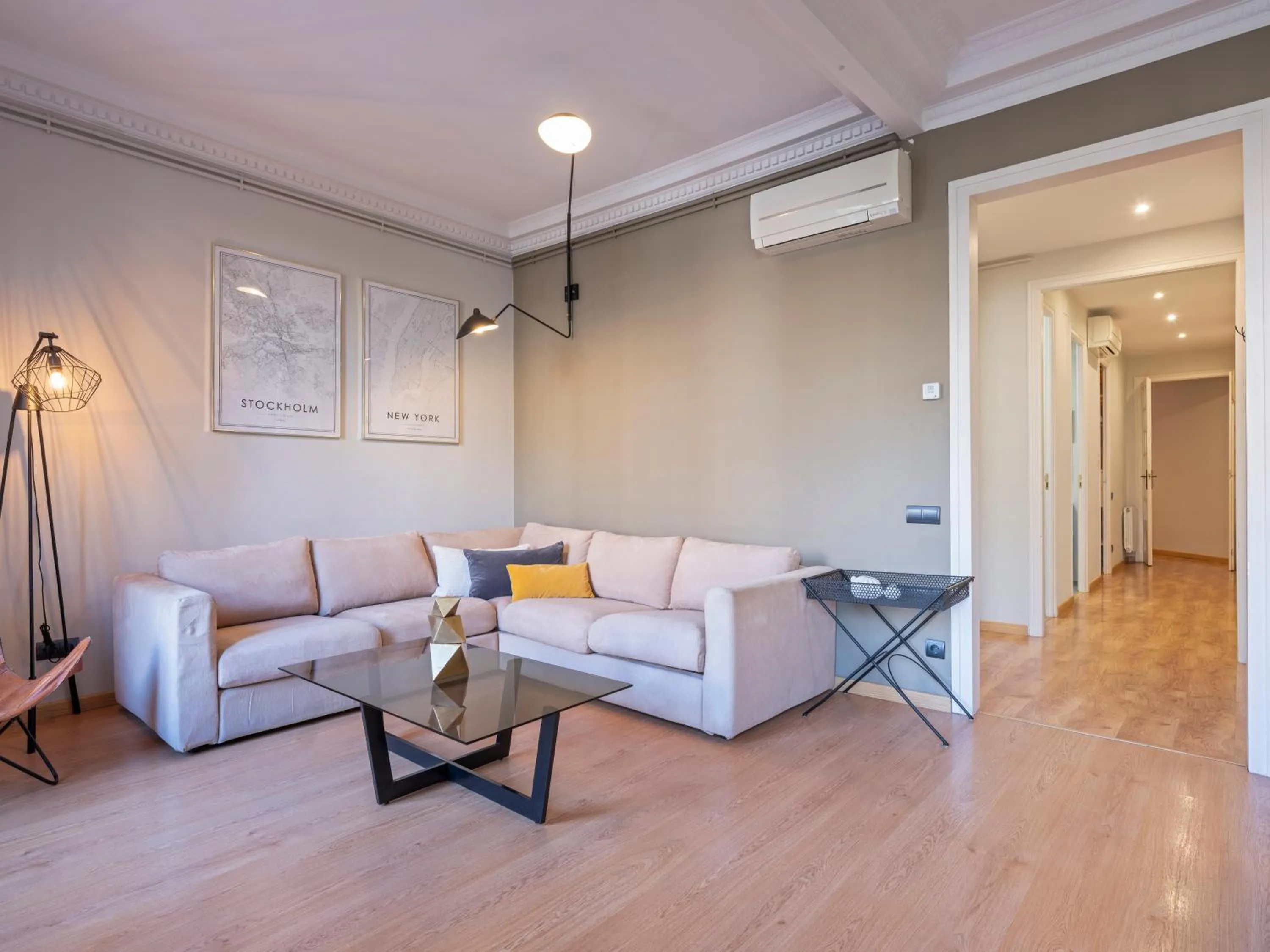 Living room in Numa I Caja Apartments