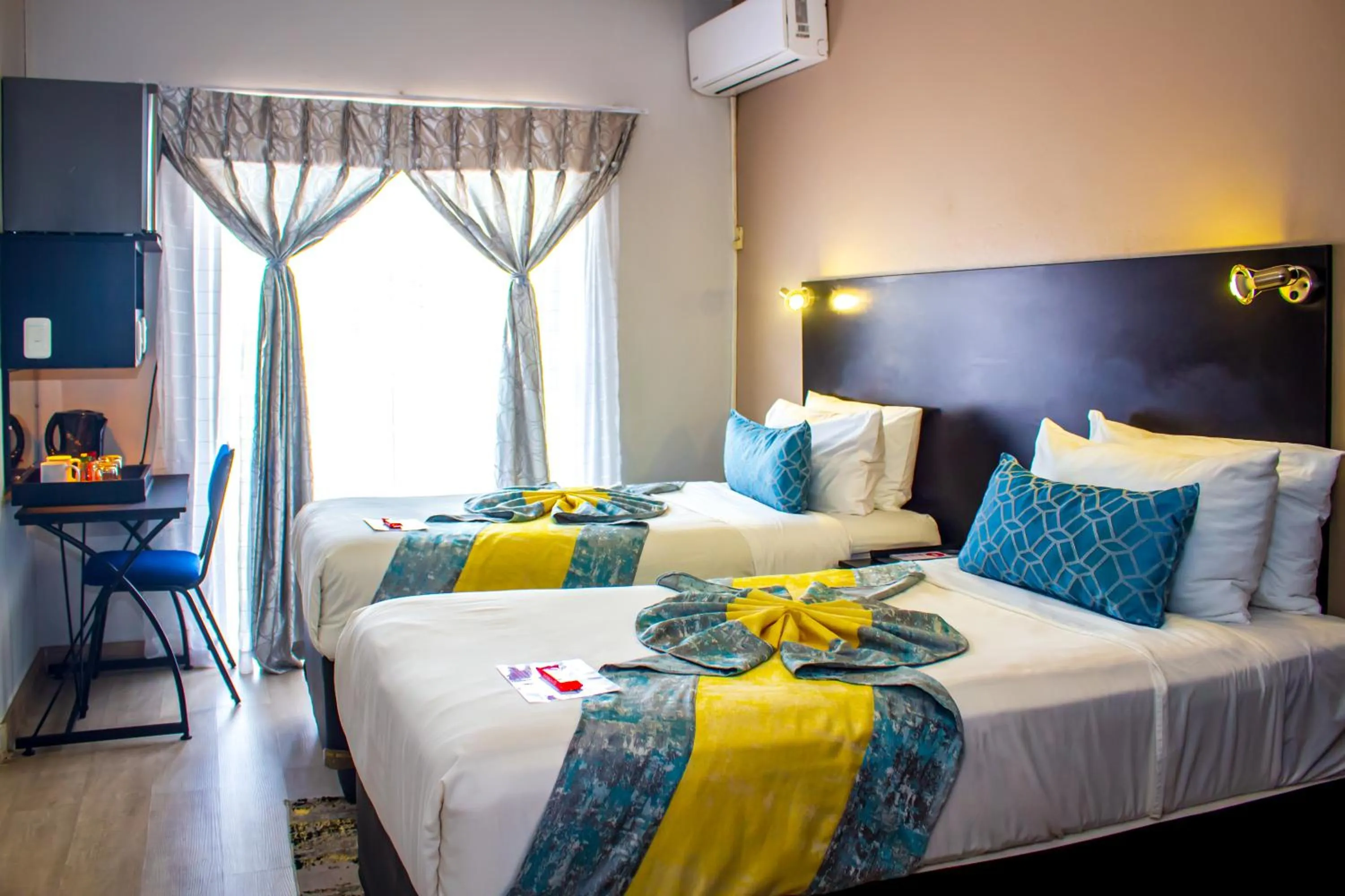 Bed in Scenery Maqalika Guesthouse