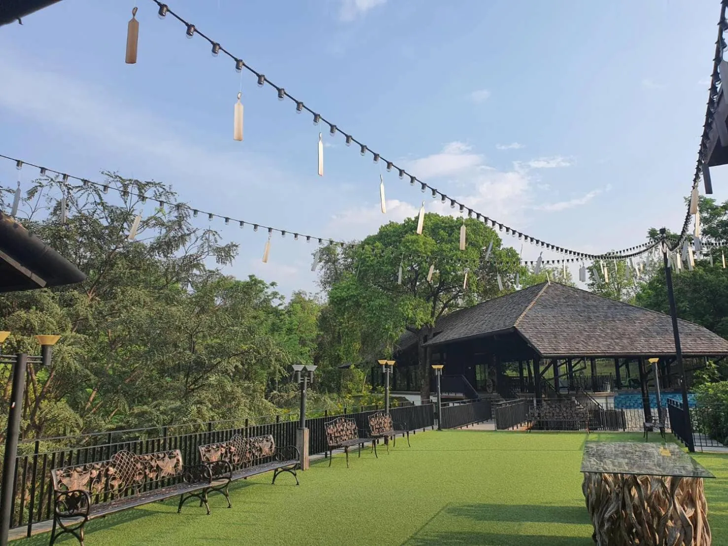 Natural landscape in Rain Tree Khao Yai Hotel