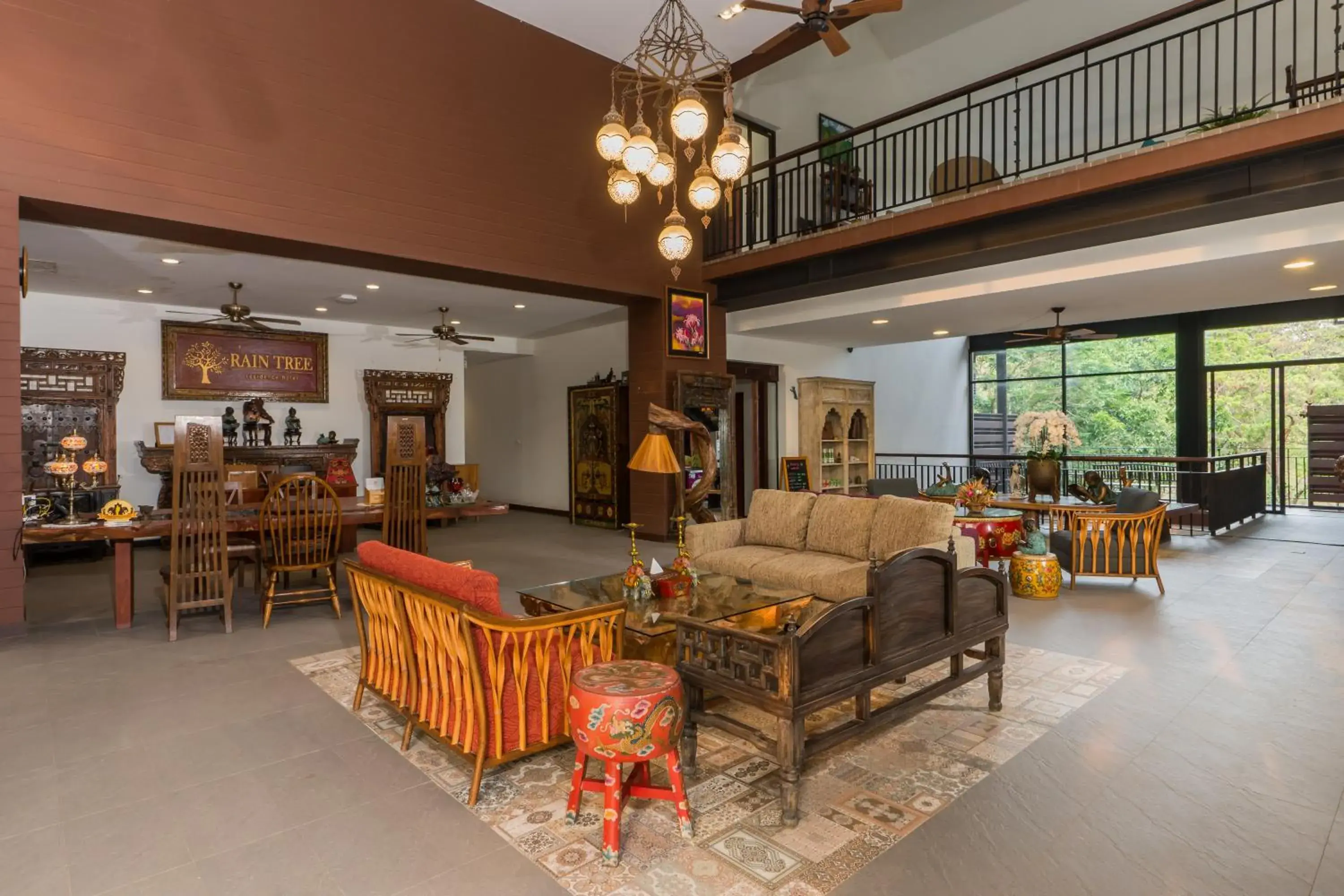 Lobby or reception in Rain Tree Khao Yai Hotel Lobby or reception in Rain Tree Khao Yai Hotel