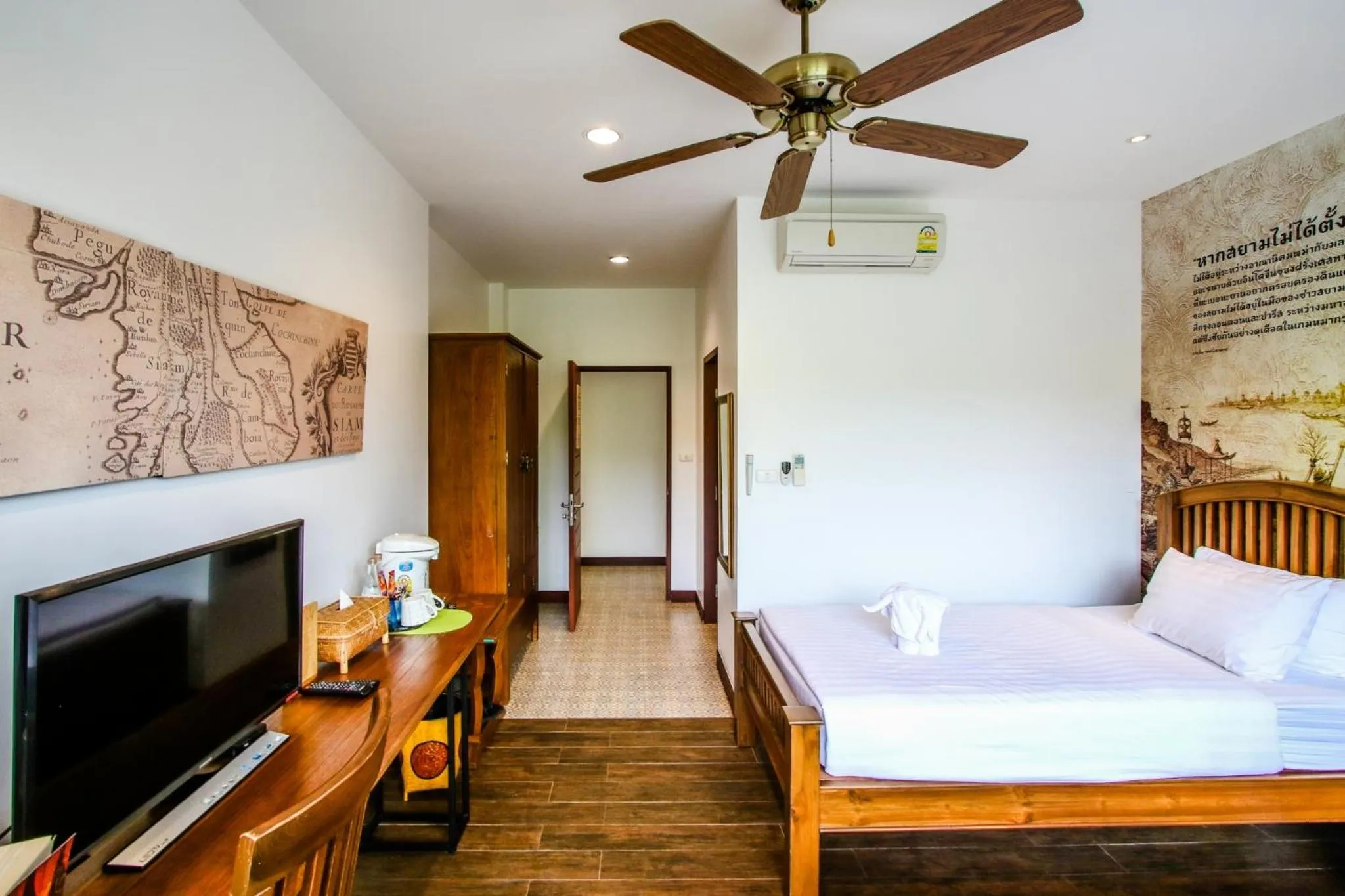 Photo of the whole room, Bed in Rain Tree Khao Yai Hotel