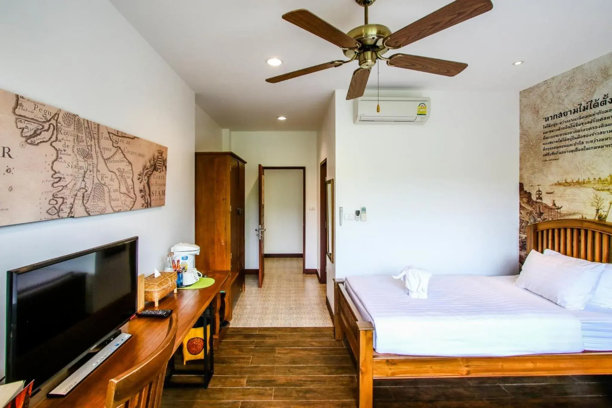 Photo of the whole room, Bed in Rain Tree Khao Yai Hotel Photo of the whole room, Bed in Rain Tree Khao Yai Hotel