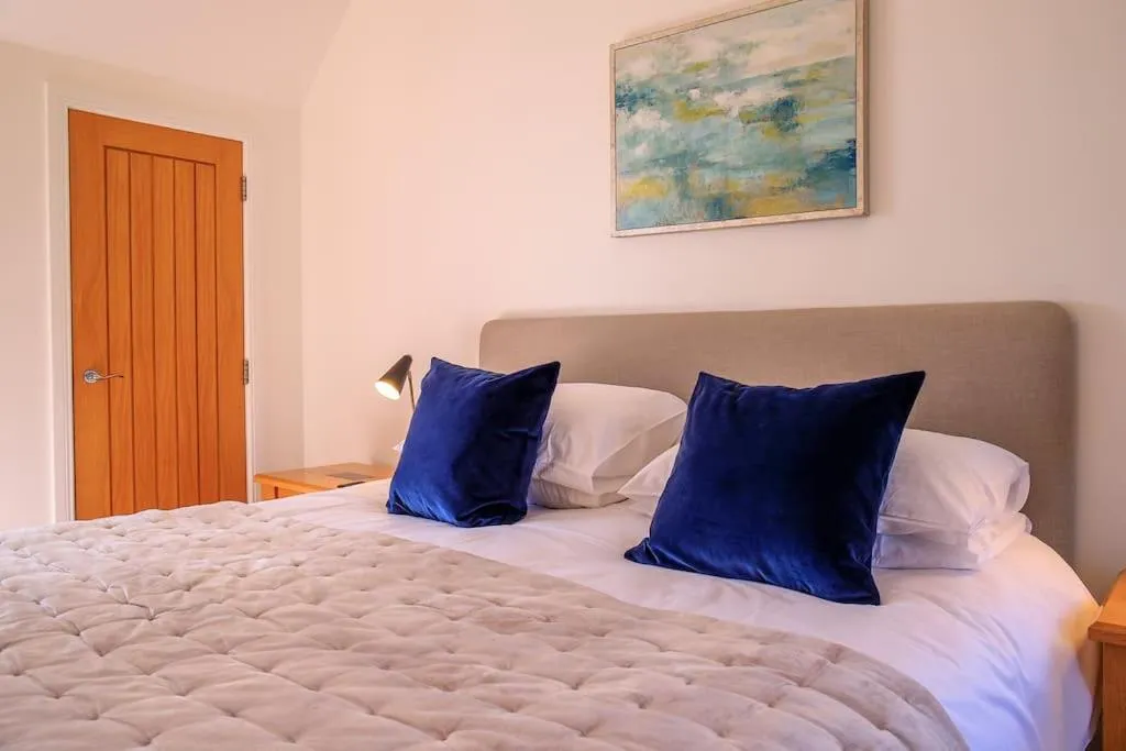 Bed in Stac Polly Lodge