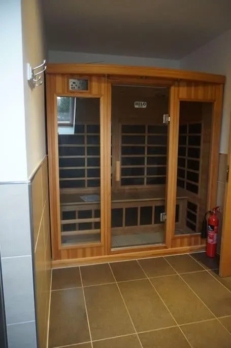Sauna in Stac Polly Lodge