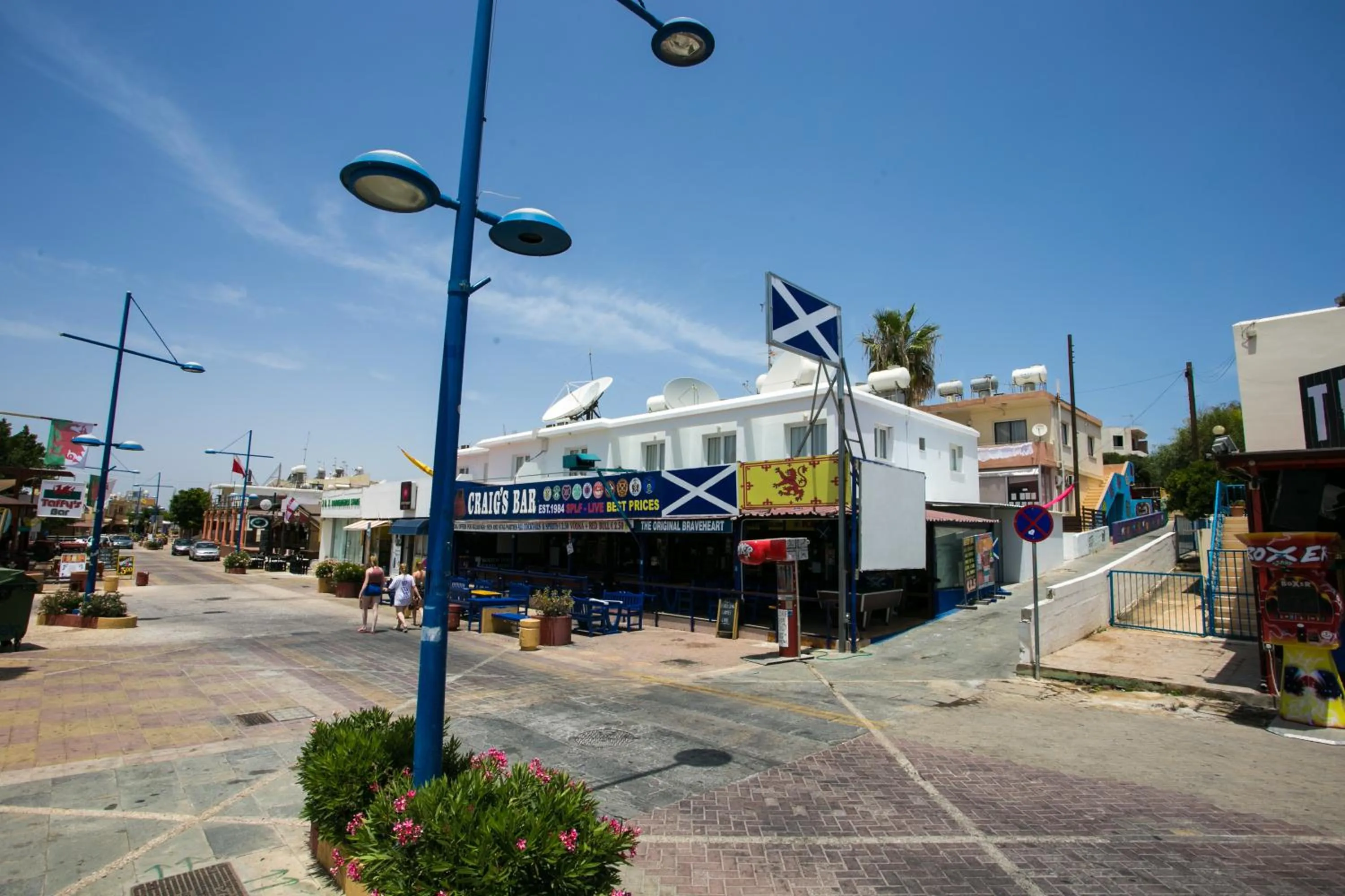 Property building in Flora Maria Hotel