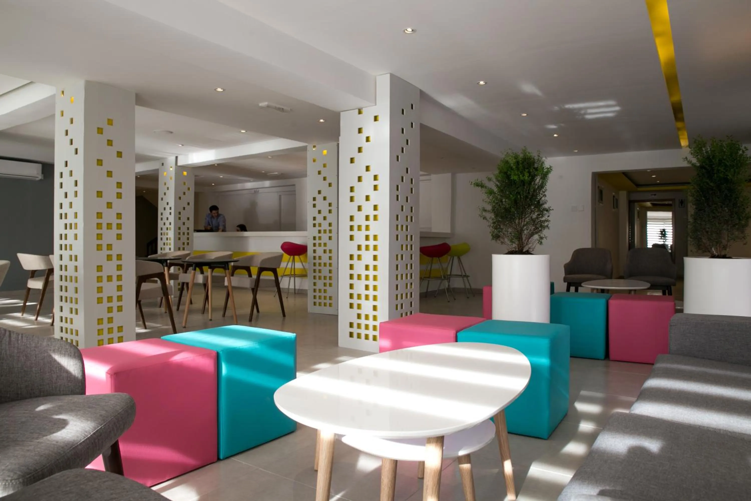 Lobby or reception in Flora Maria Hotel