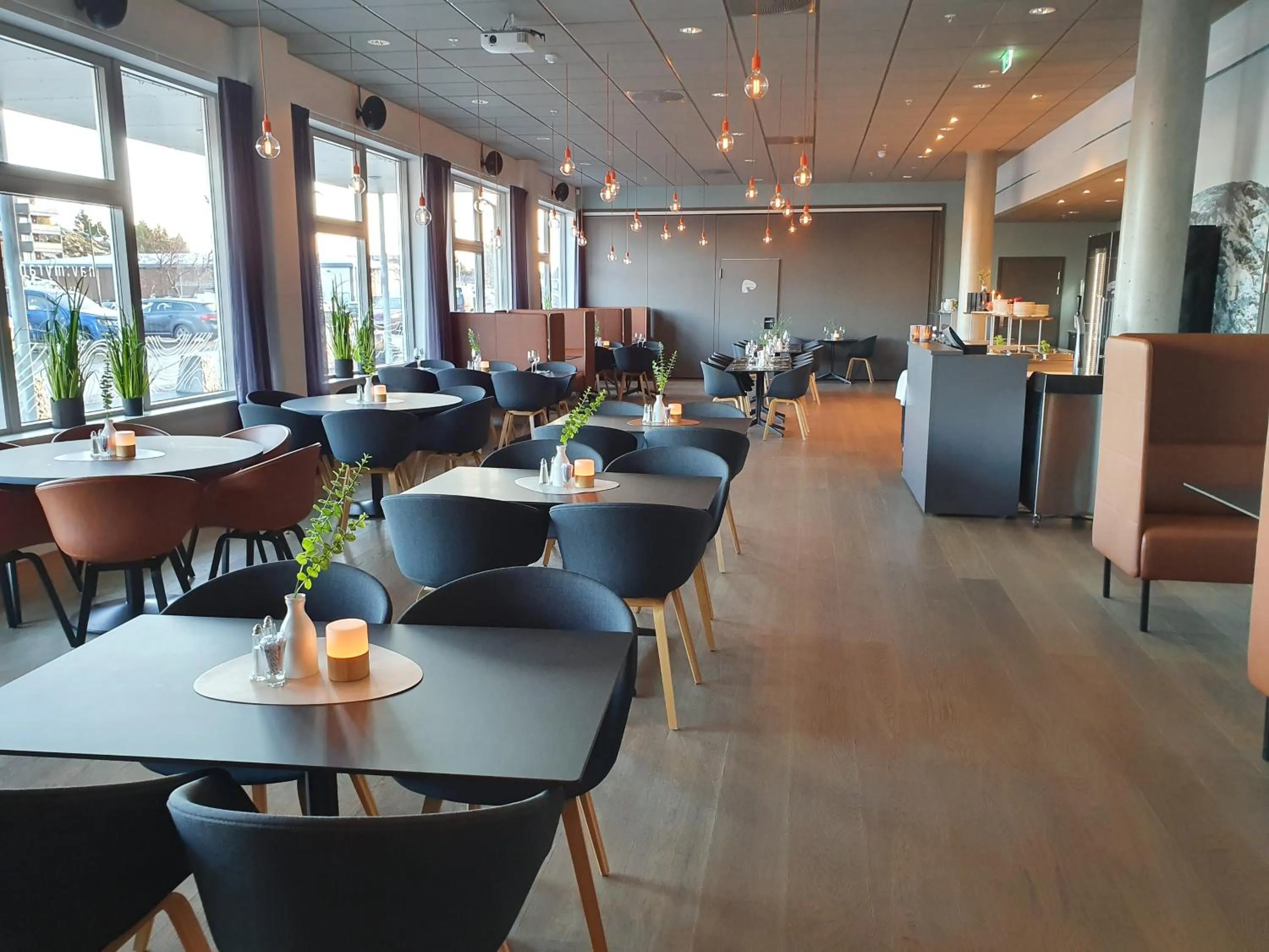 Restaurant/places to eat in Hjorten Hotell Hitra