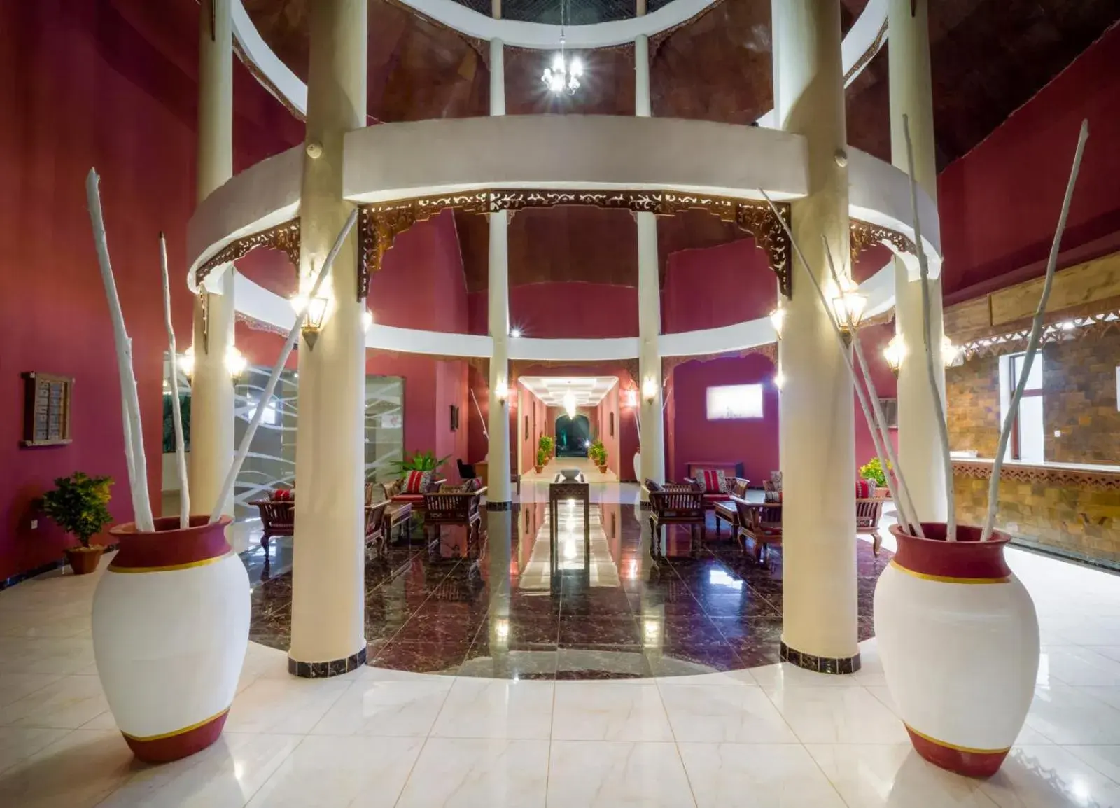 Lobby or reception in Azao Resort & Spa Lobby or reception in Azao Resort & Spa