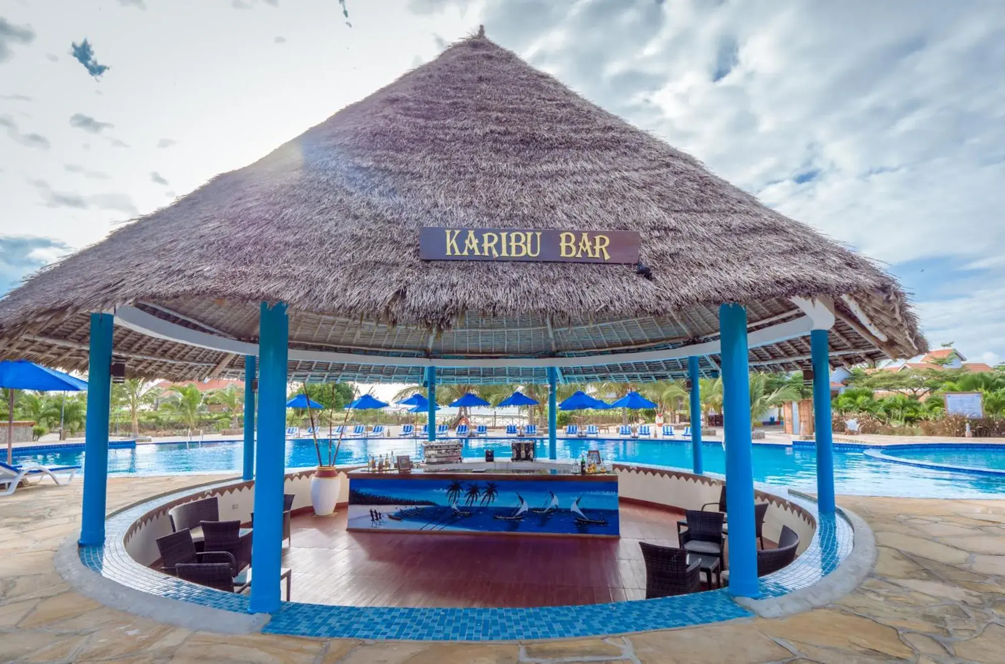 Lounge or bar in Azao Resort & Spa Lounge or bar in Azao Resort & Spa