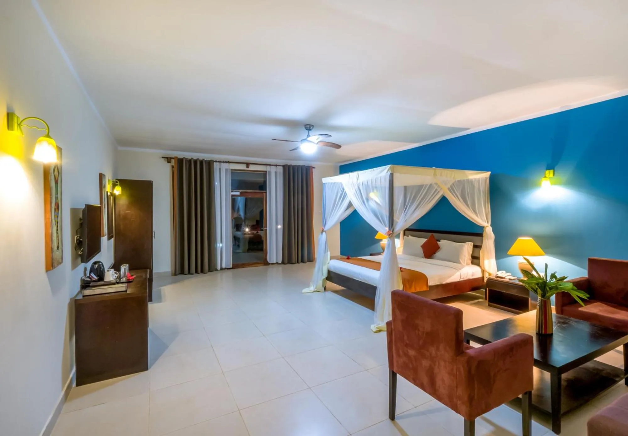 Photo of the whole room, Bed in Azao Resort & Spa