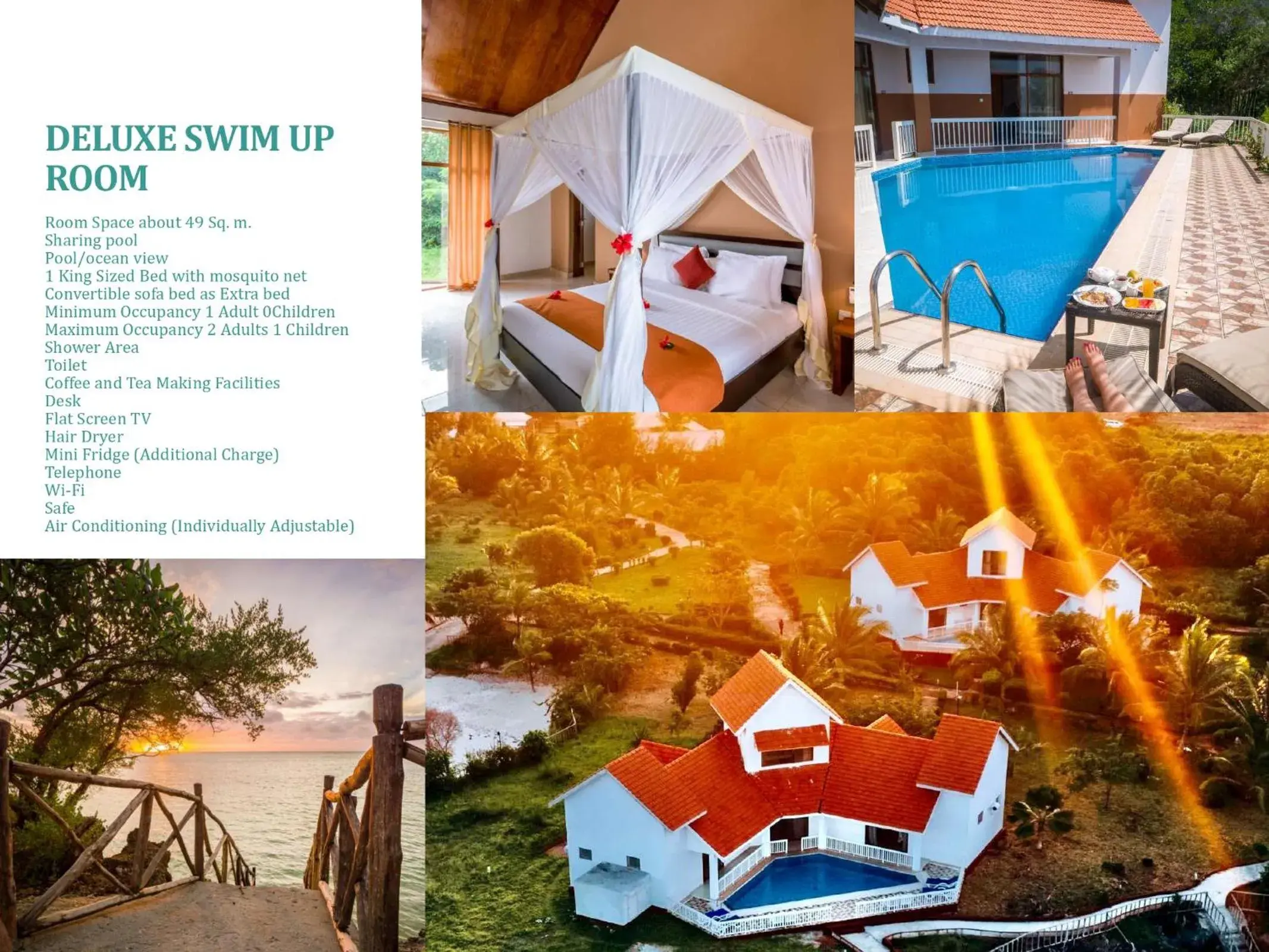 Pool view in Azao Resort & Spa Pool view in Azao Resort & Spa