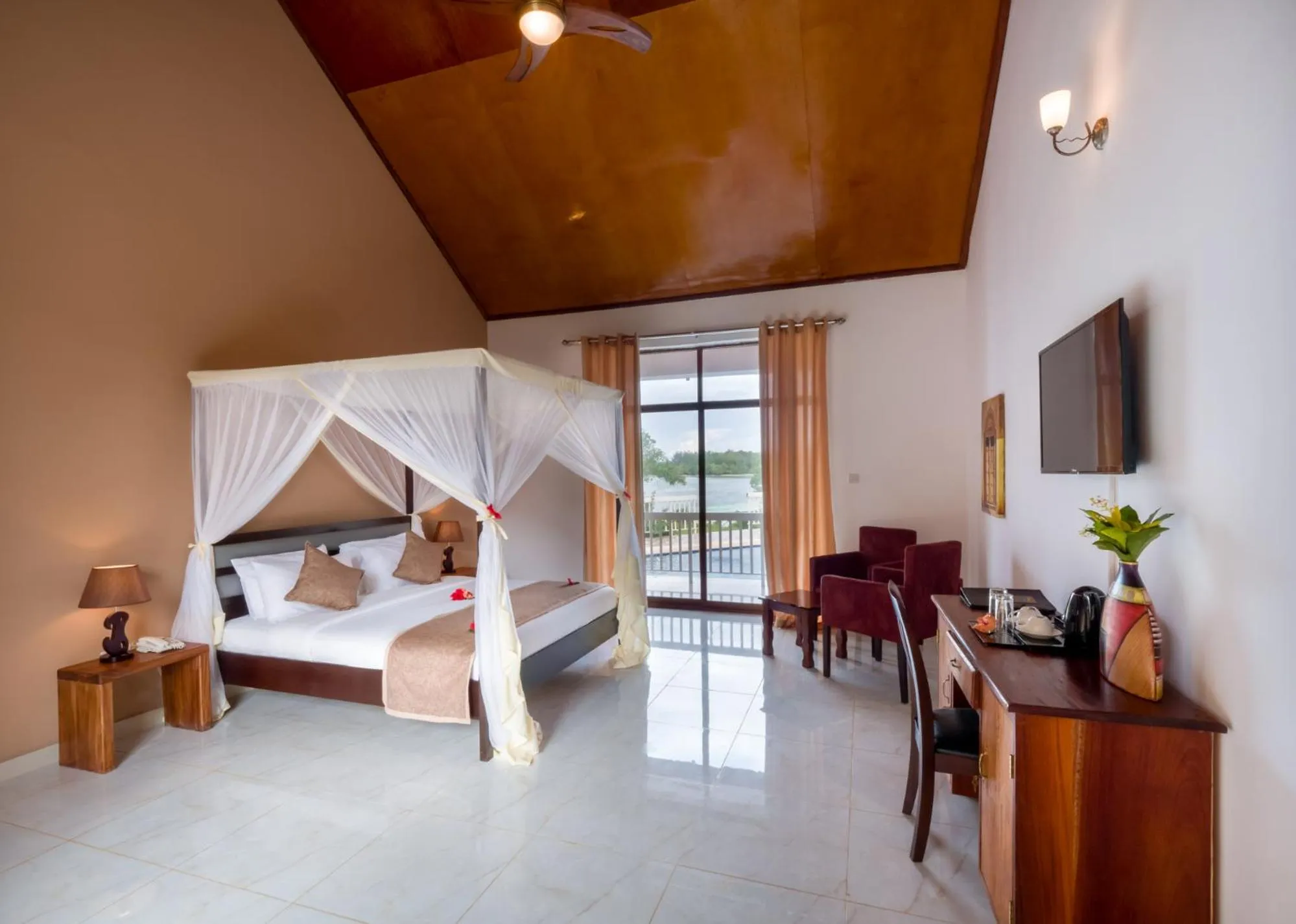 Photo of the whole room, Bed in Azao Resort & Spa