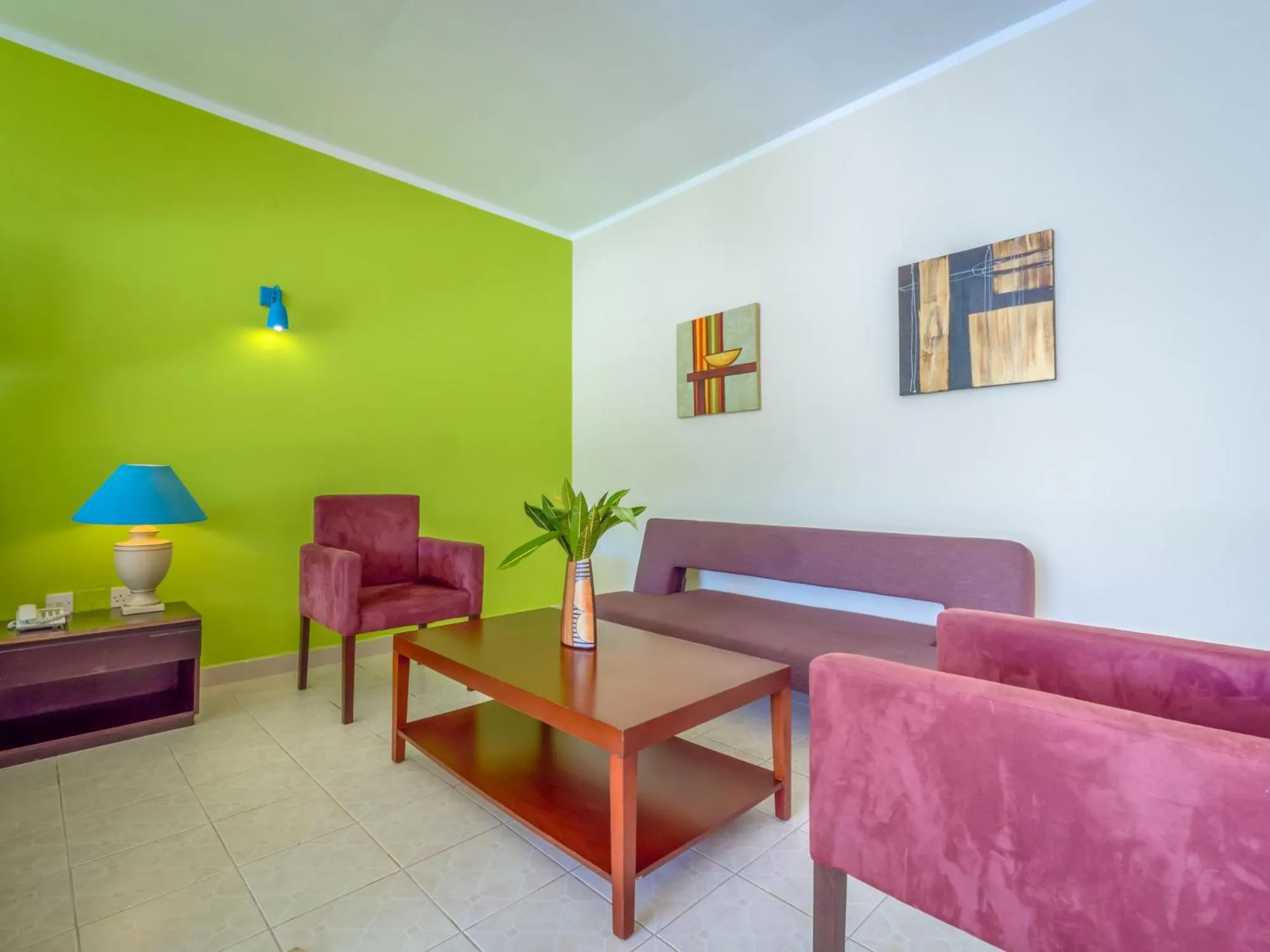 Seating area in Azao Resort & Spa