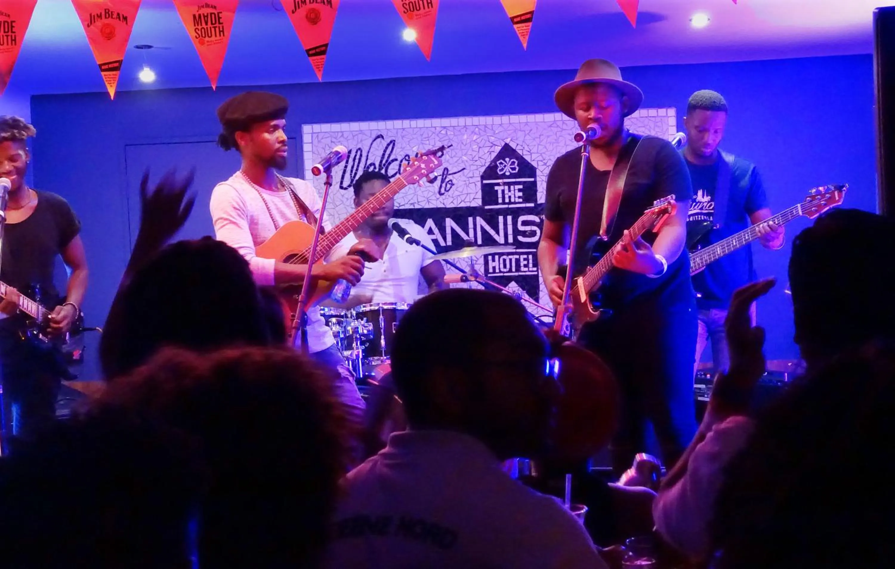 People in Bannister Hotel