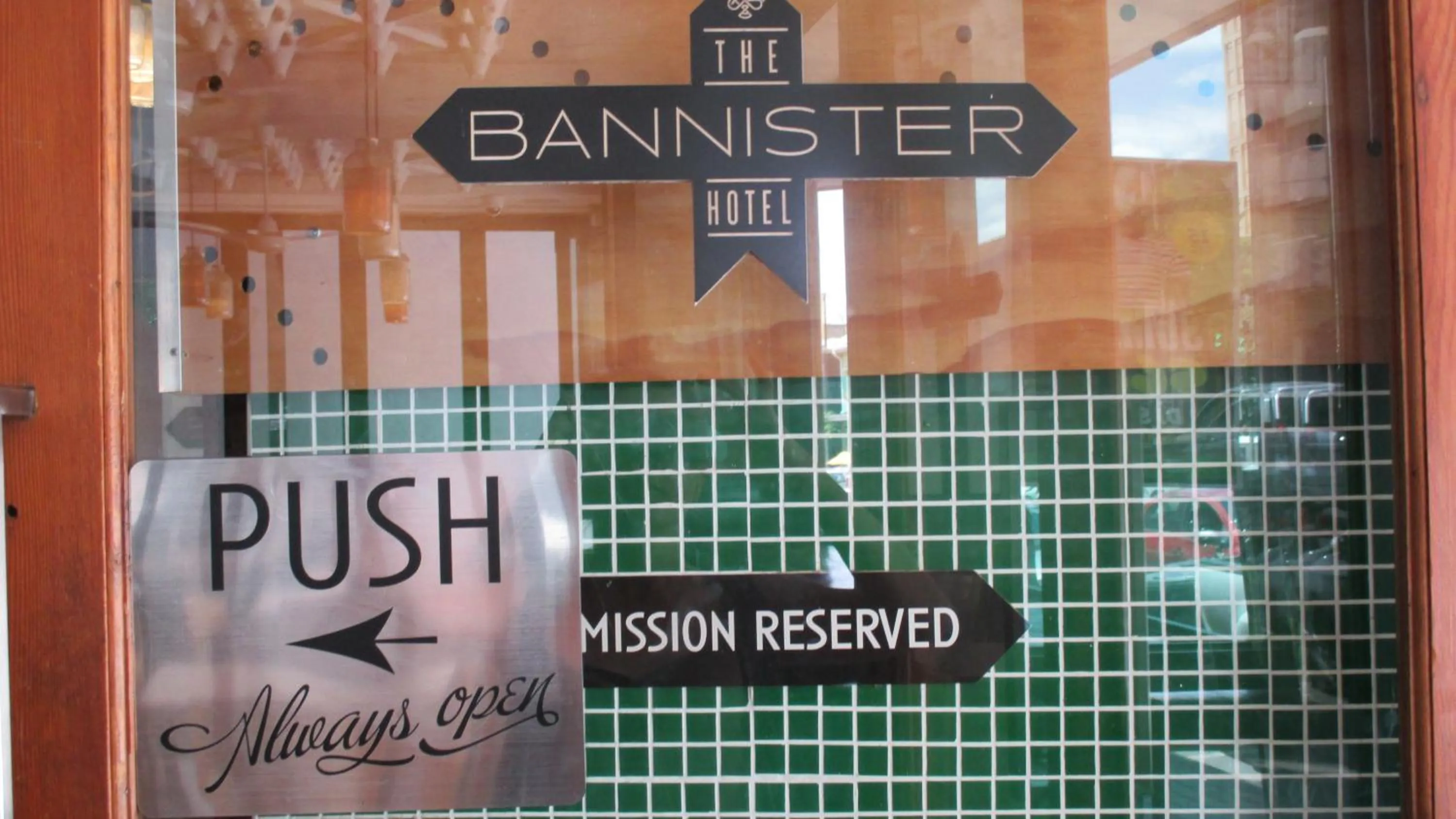 Property logo or sign in Bannister Hotel