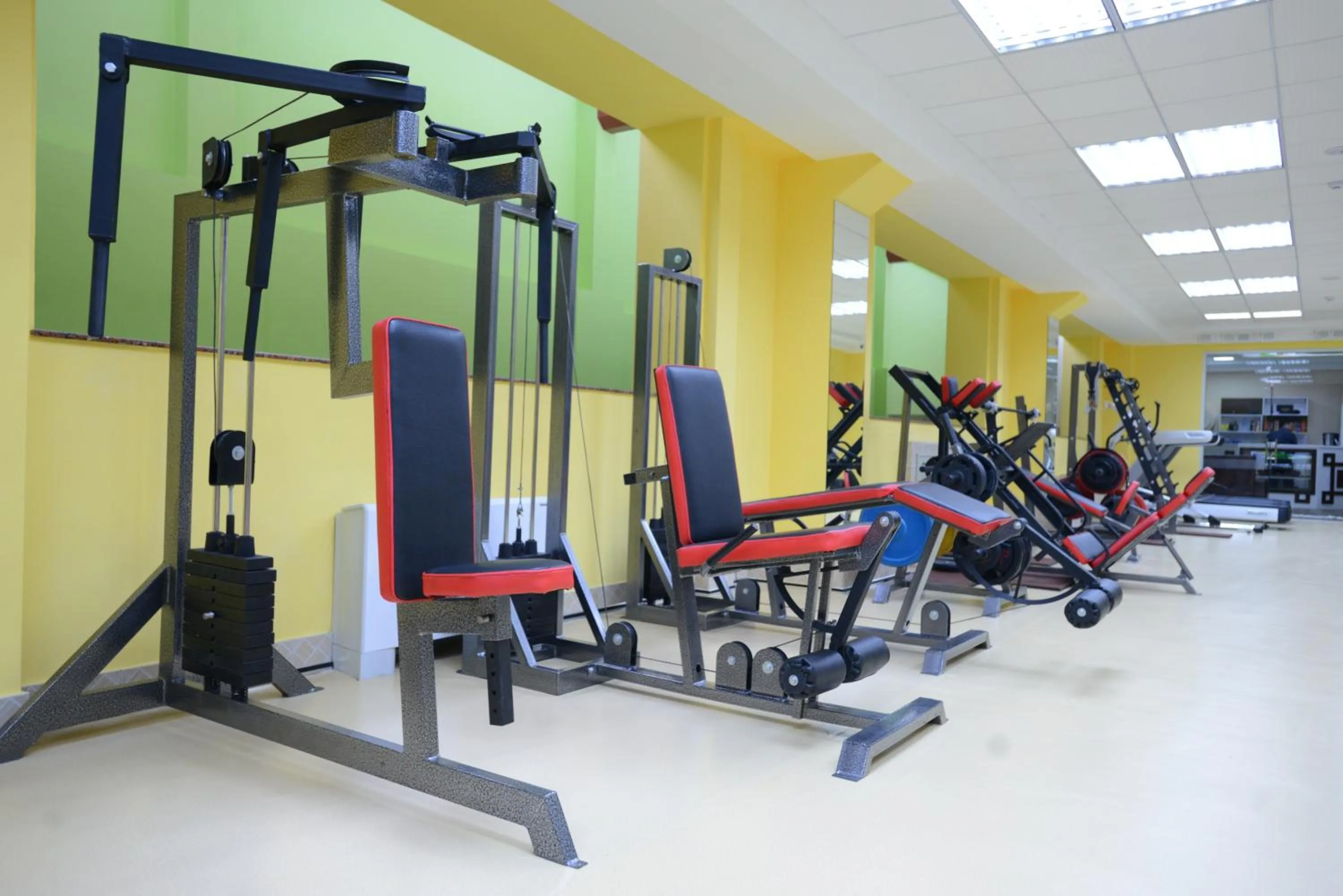 Fitness centre/facilities in City Line Boutique Hotel