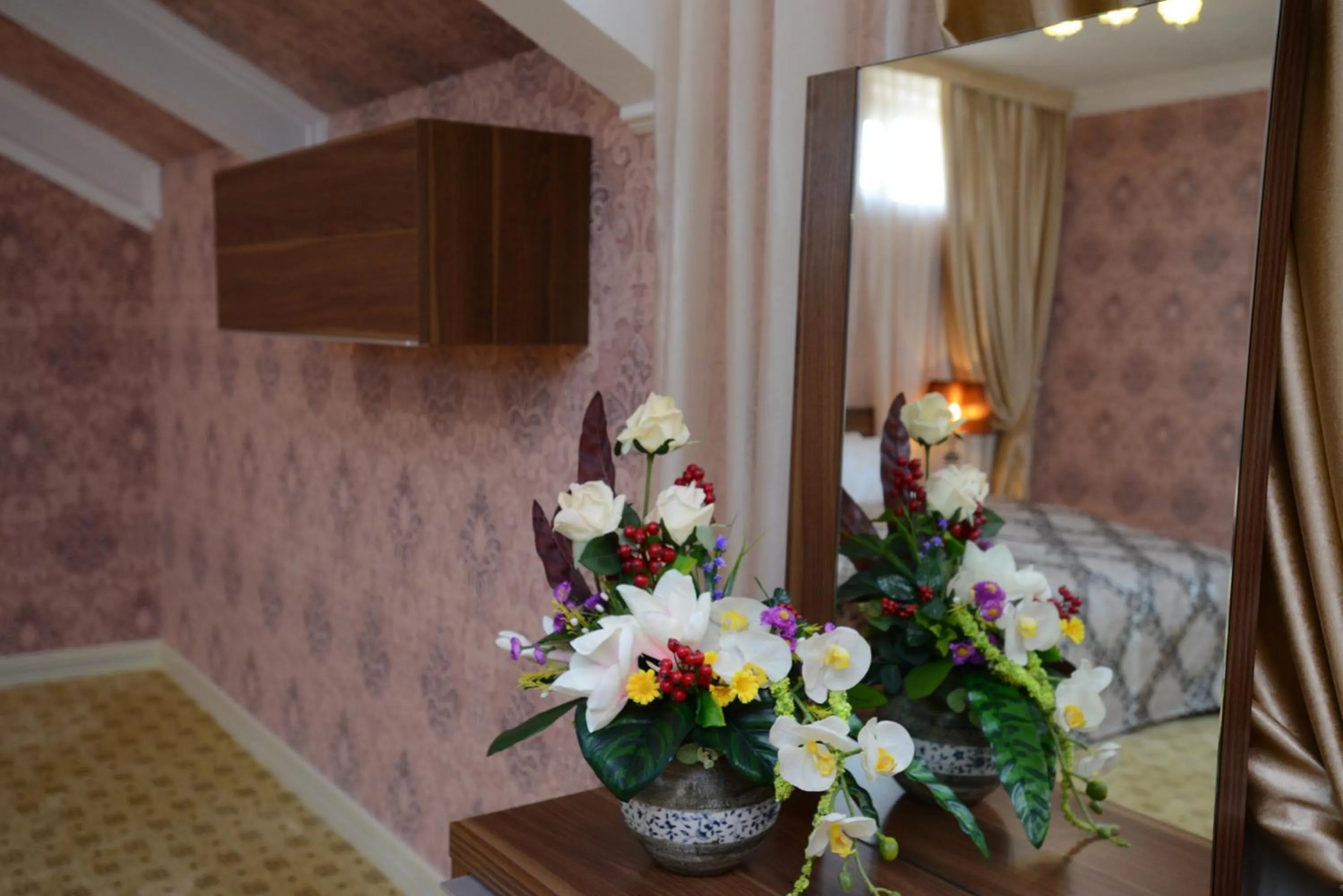 Decorative detail in City Line Boutique Hotel