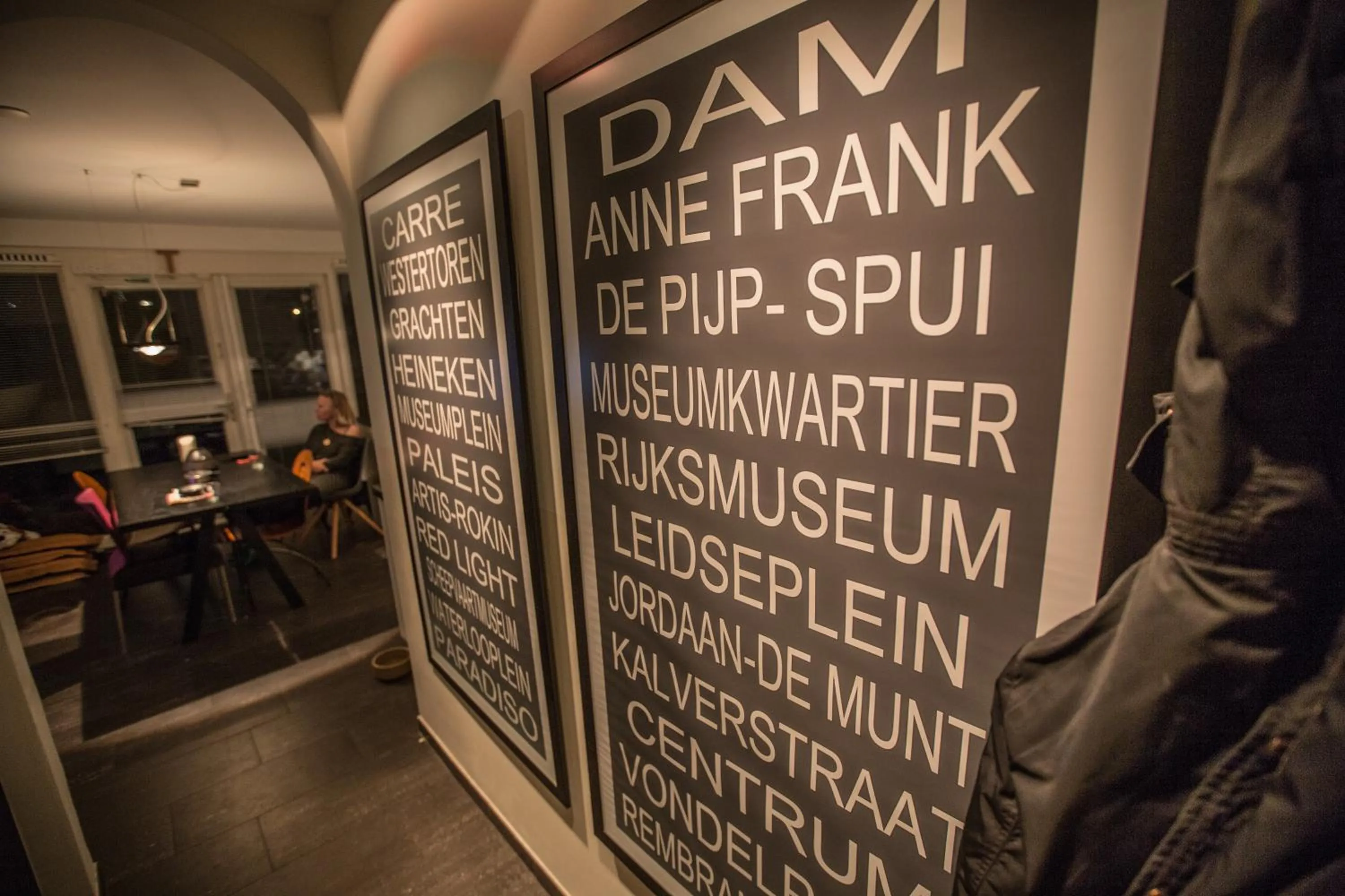 Communal kitchen in Sleep At Slim Amsterdam