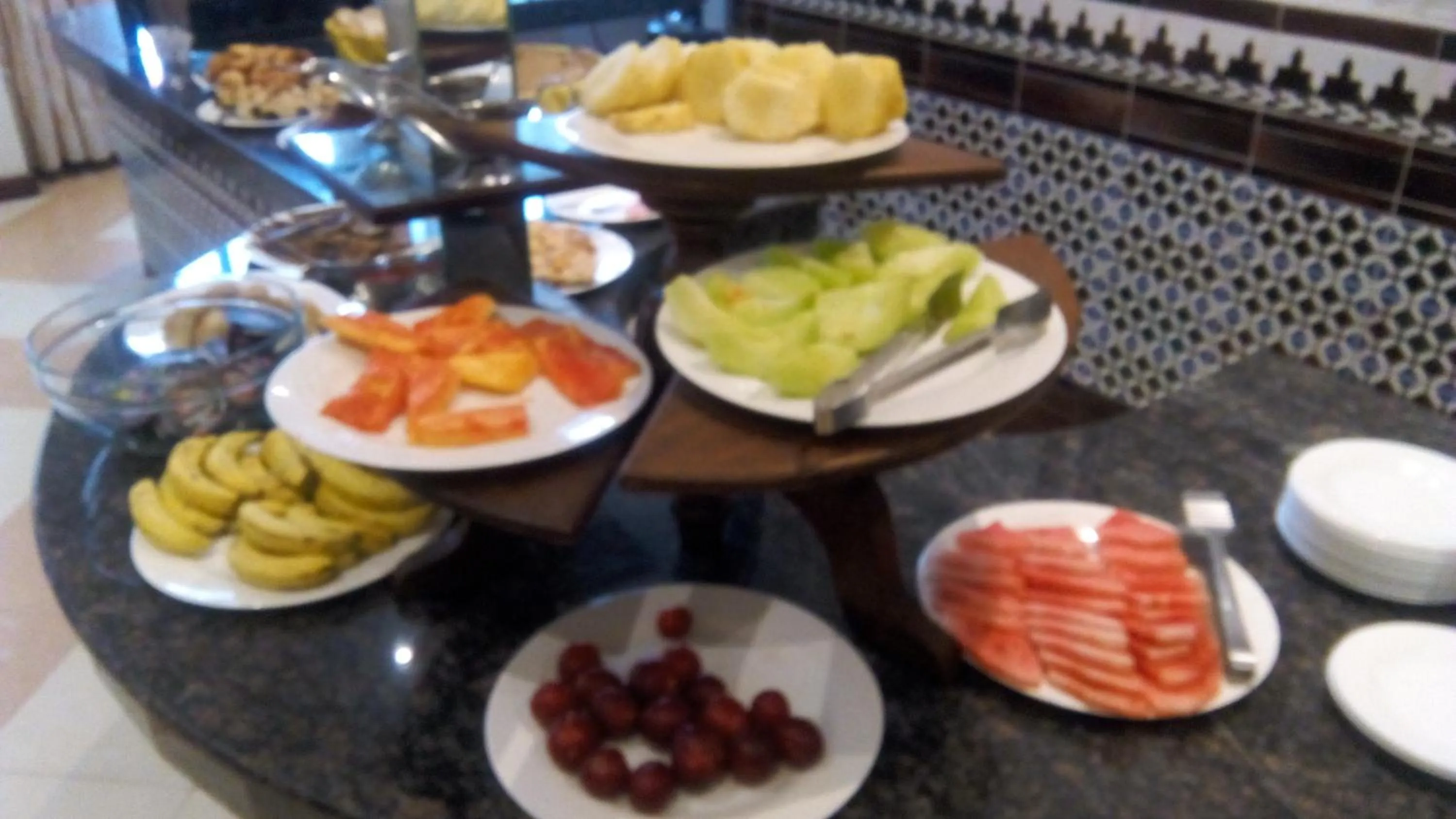 Buffet breakfast in Royal Court Hotel