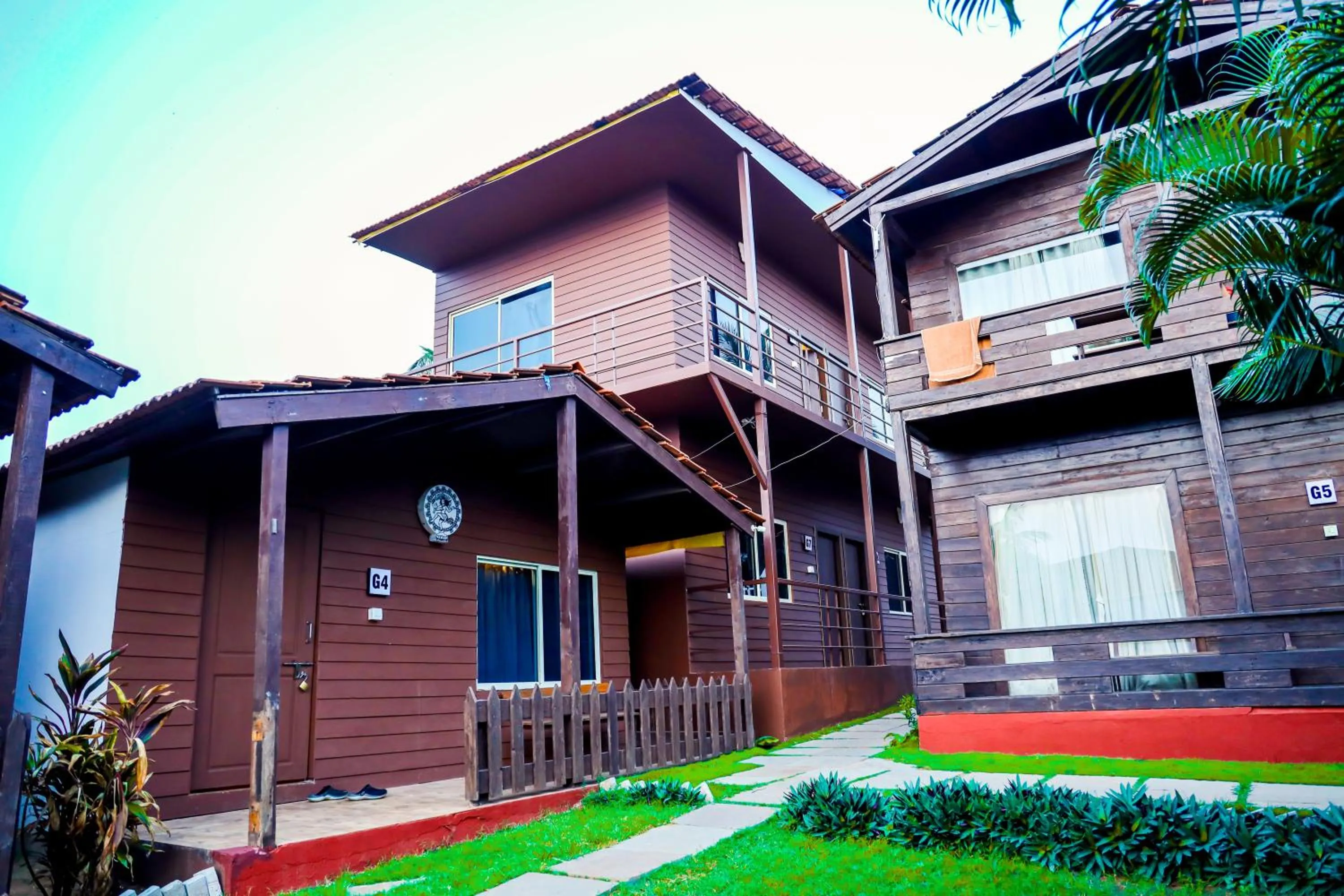 Inner courtyard view in Casa De Silver