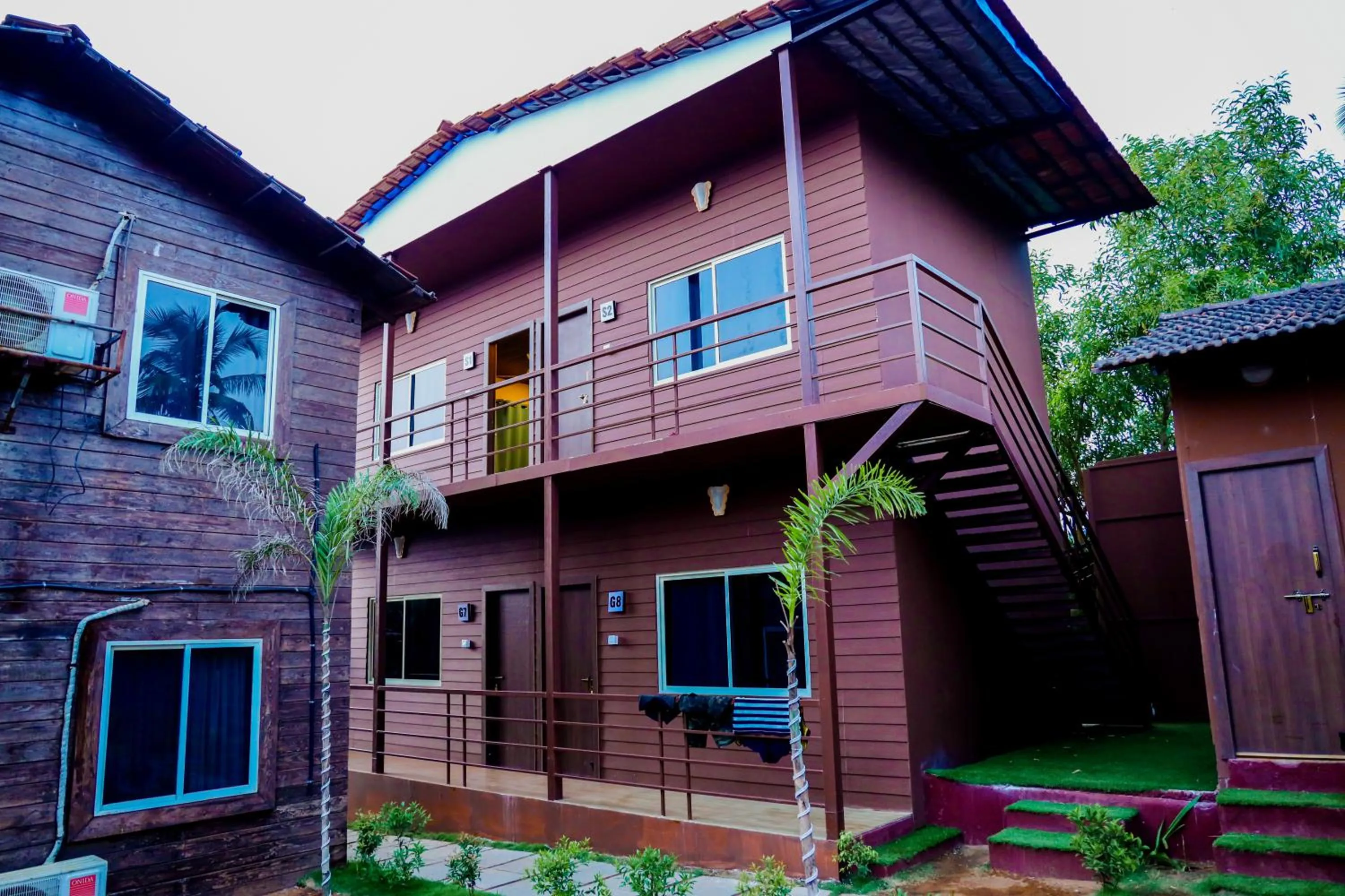Inner courtyard view in Casa De Silver