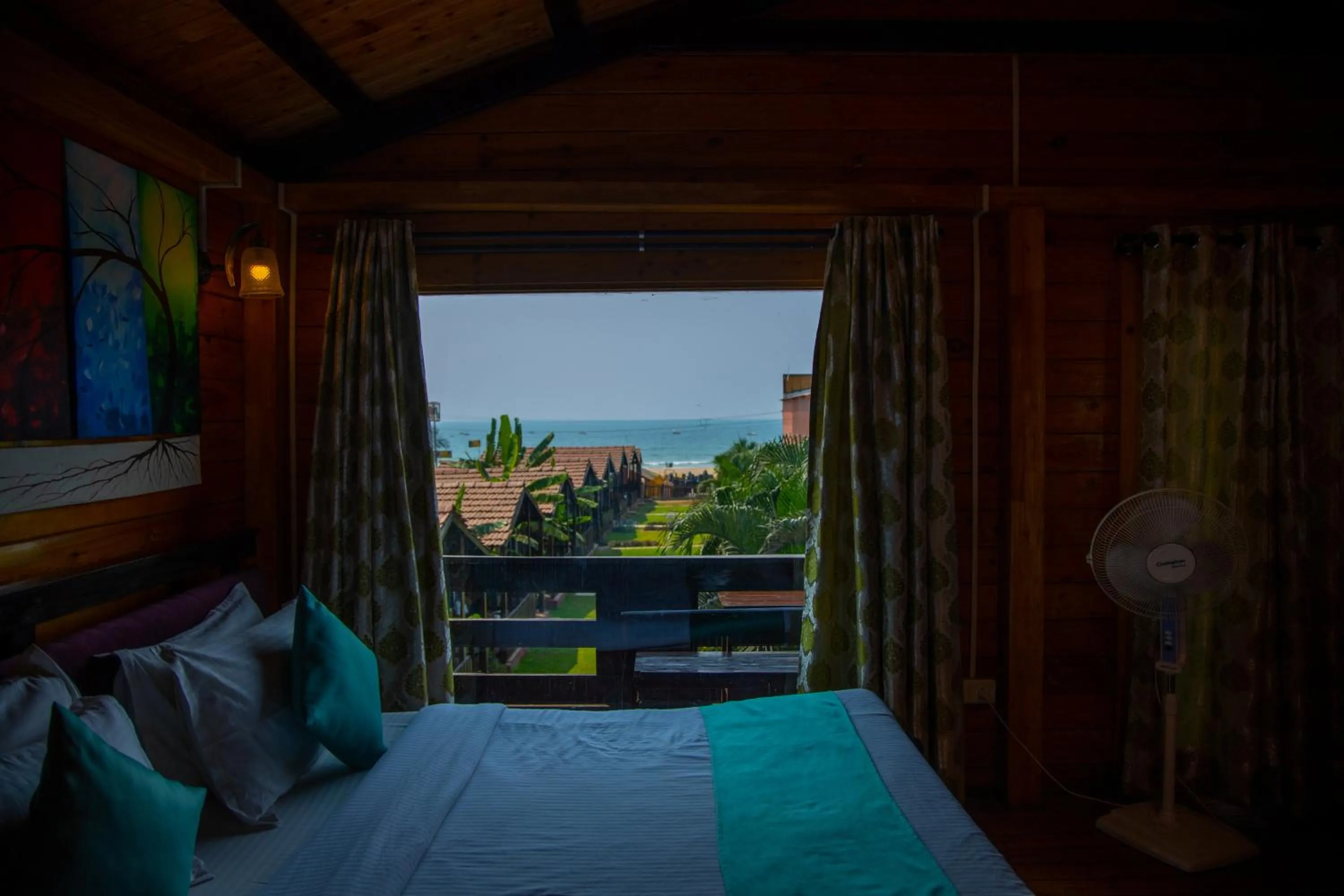 View (from property/room), Bed in Casa De Silver