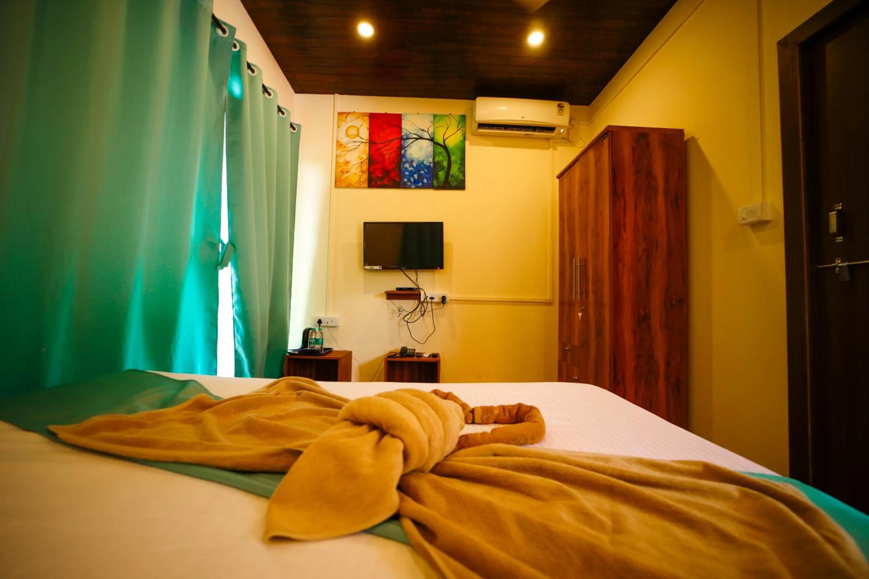 Bed in Casa De Silver