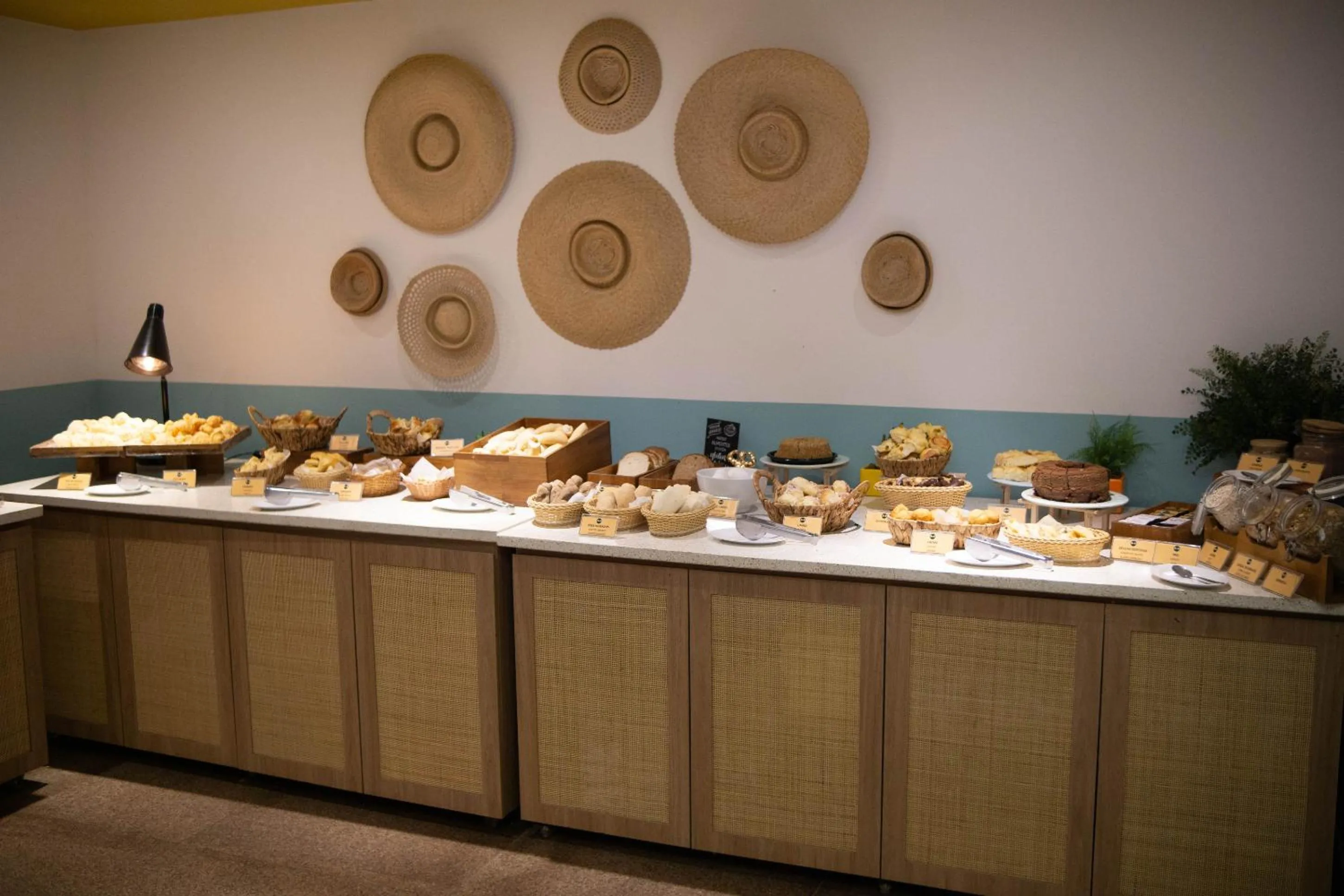 Buffet breakfast in B&B HOTEL Rio Copacabana Forte