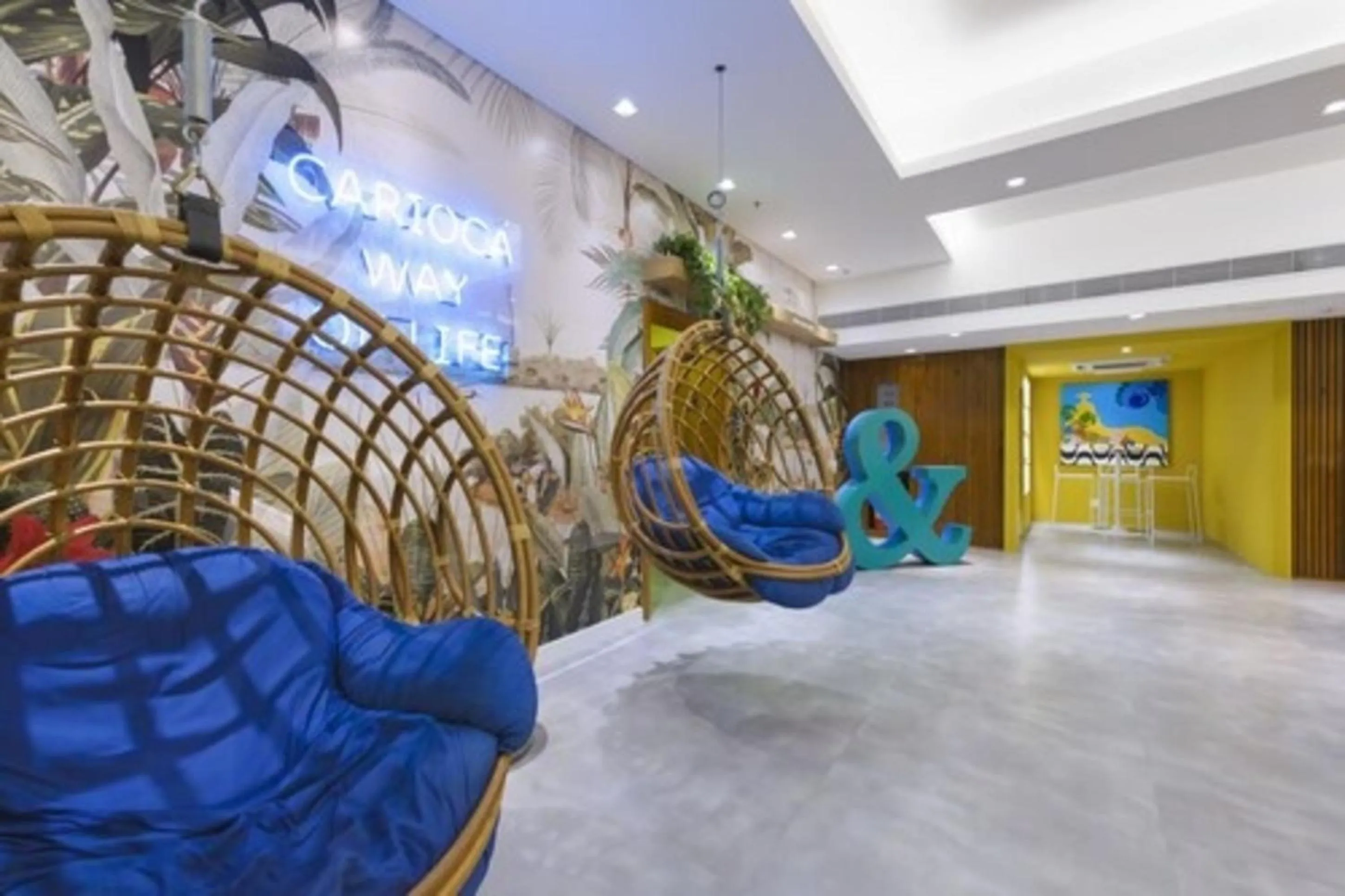 Lobby or reception in B&B HOTEL Rio Copacabana Forte