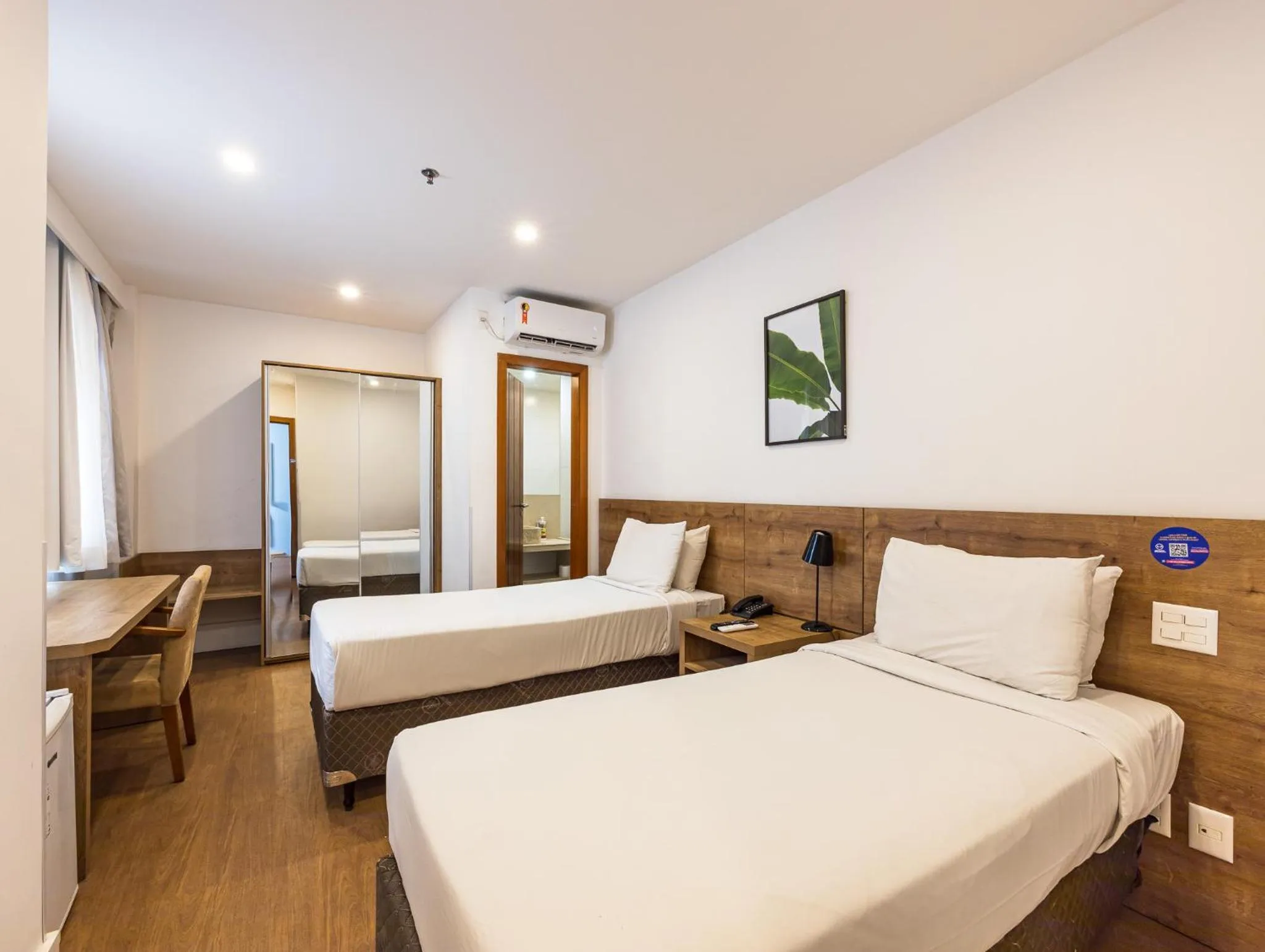 Bedroom, Bed in B&B HOTEL Rio Copacabana Forte