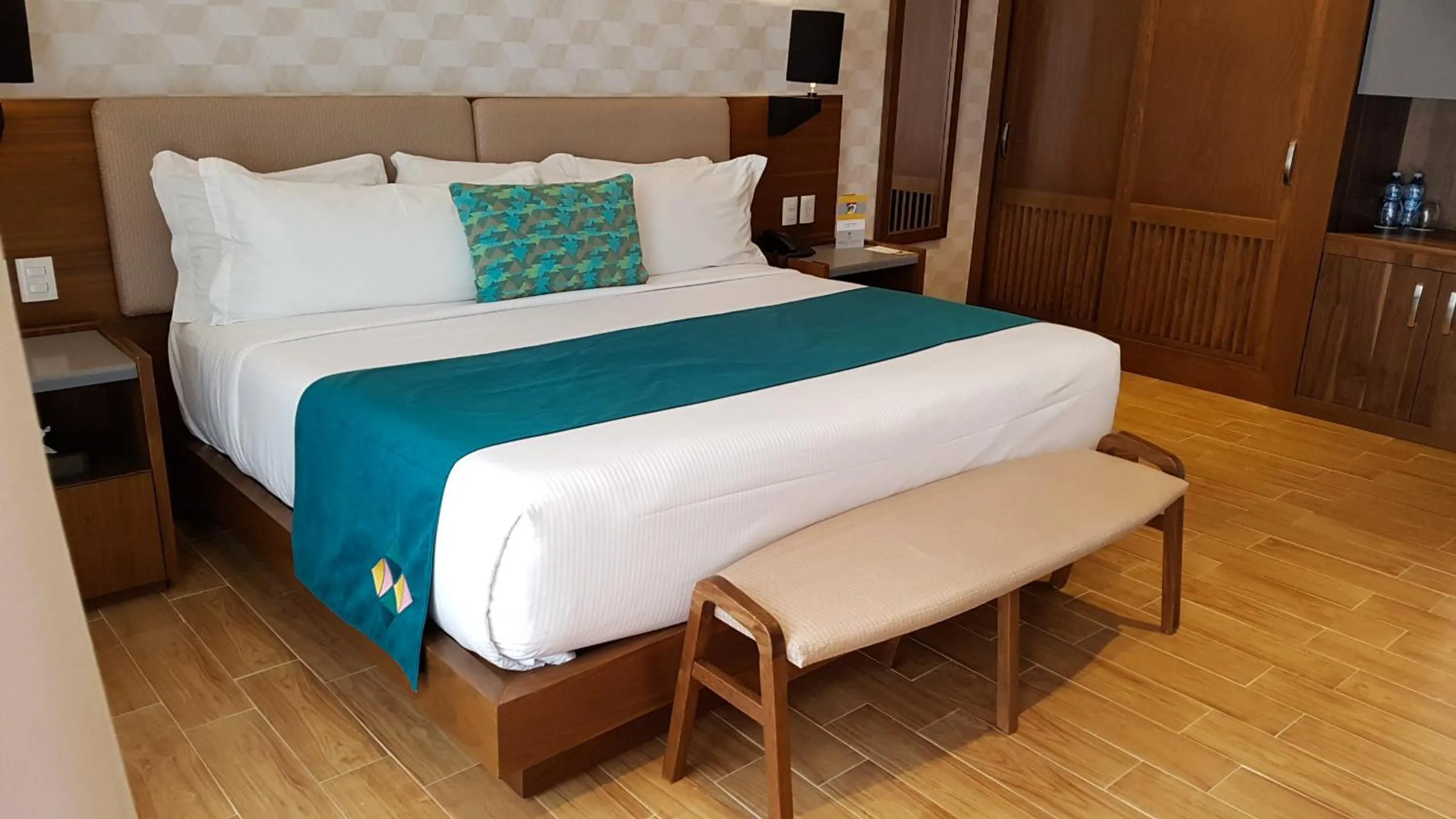 Bed in FCH Hotel Expo Adults only