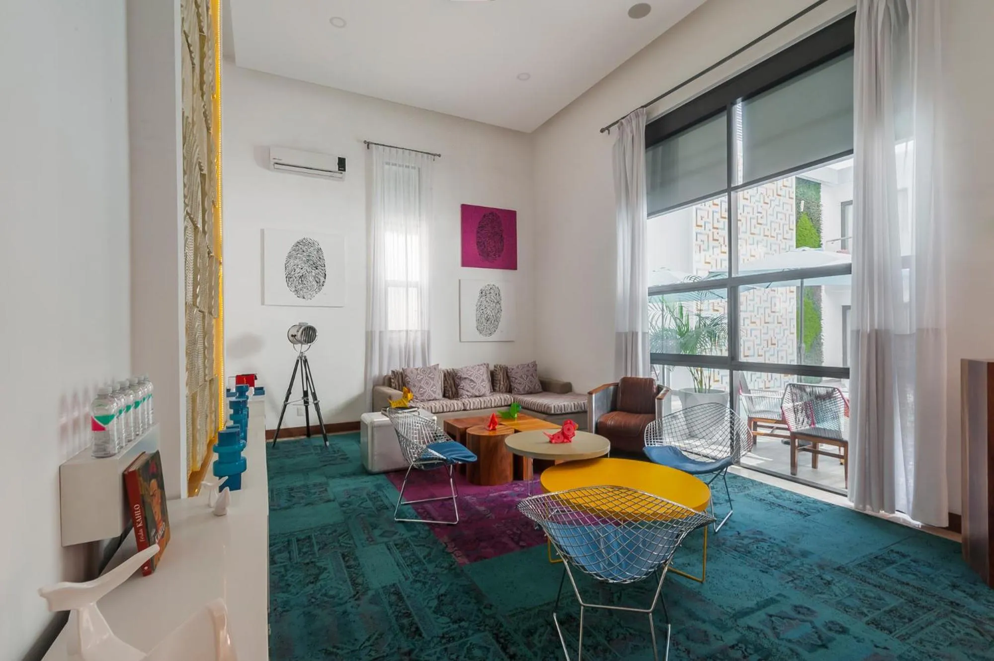 Living room in FCH Hotel Expo Adults only