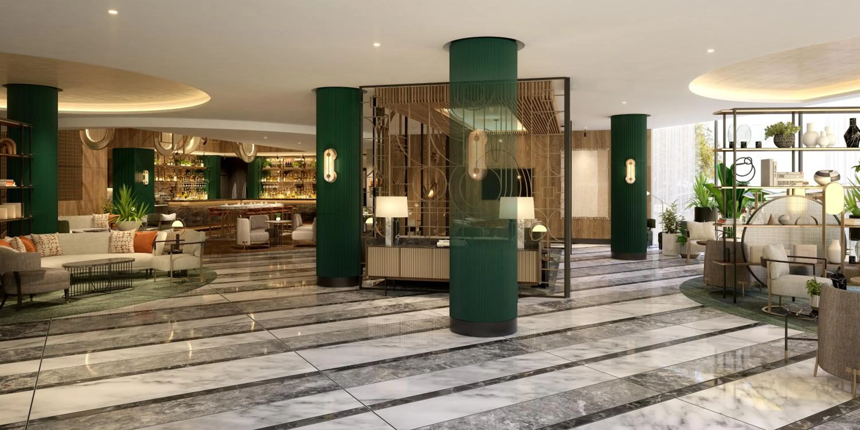 Restaurant/places to eat in Hyatt Regency London Olympia