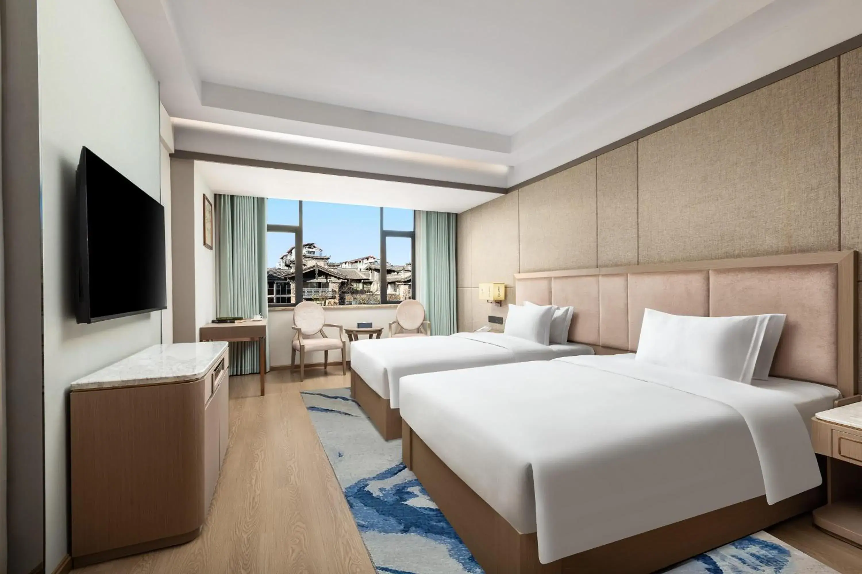 Superior Twin Room with City View - Smoking in Days Hotel by Wyndham Lijiang Gucheng Superior Twin Room with City View - Smoking in Days Hotel by Wyndham Lijiang Gucheng