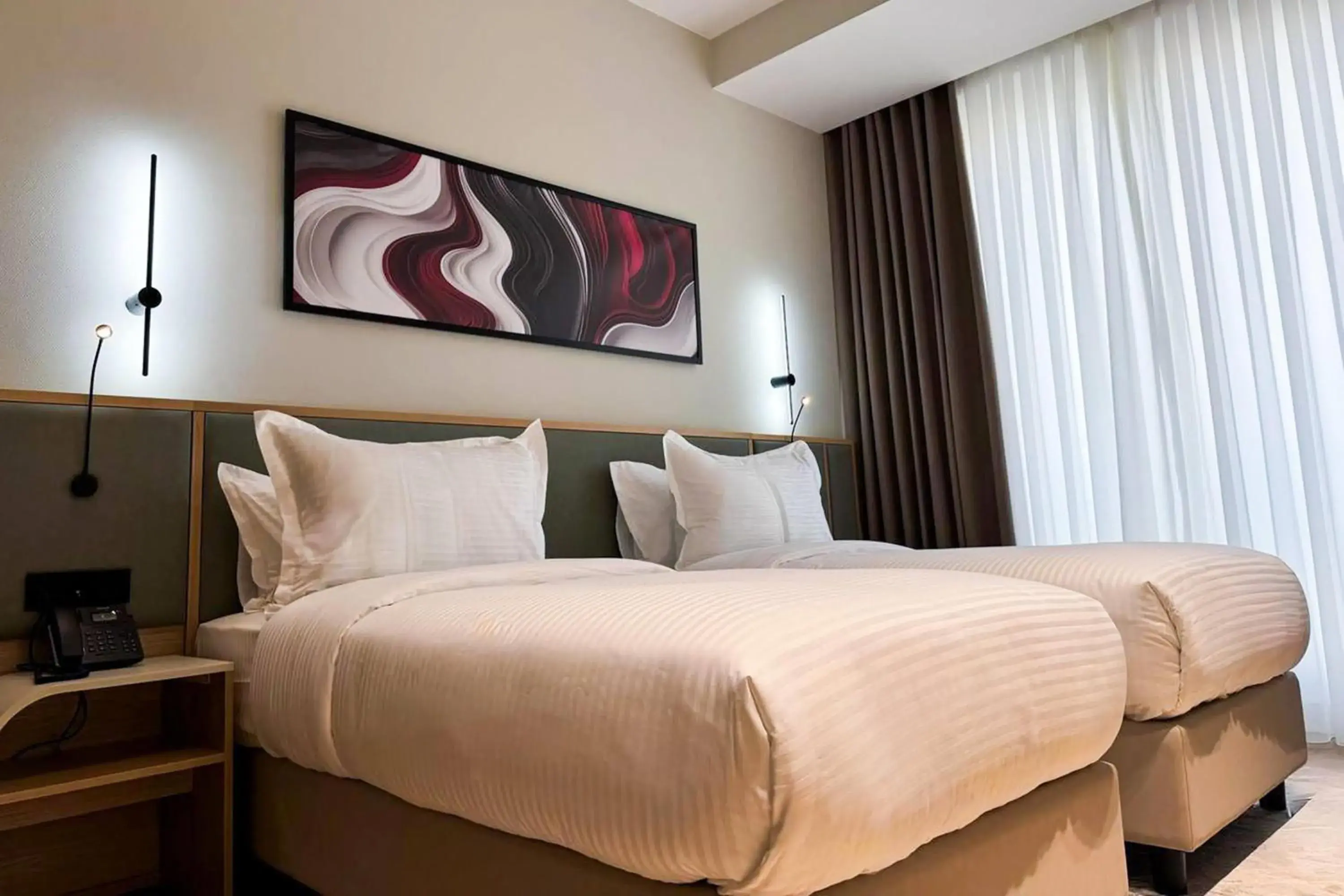 Deluxe Twin Room in Ramada Plaza by Wyndham Tashkent Deluxe Twin Room in Ramada Plaza by Wyndham Tashkent