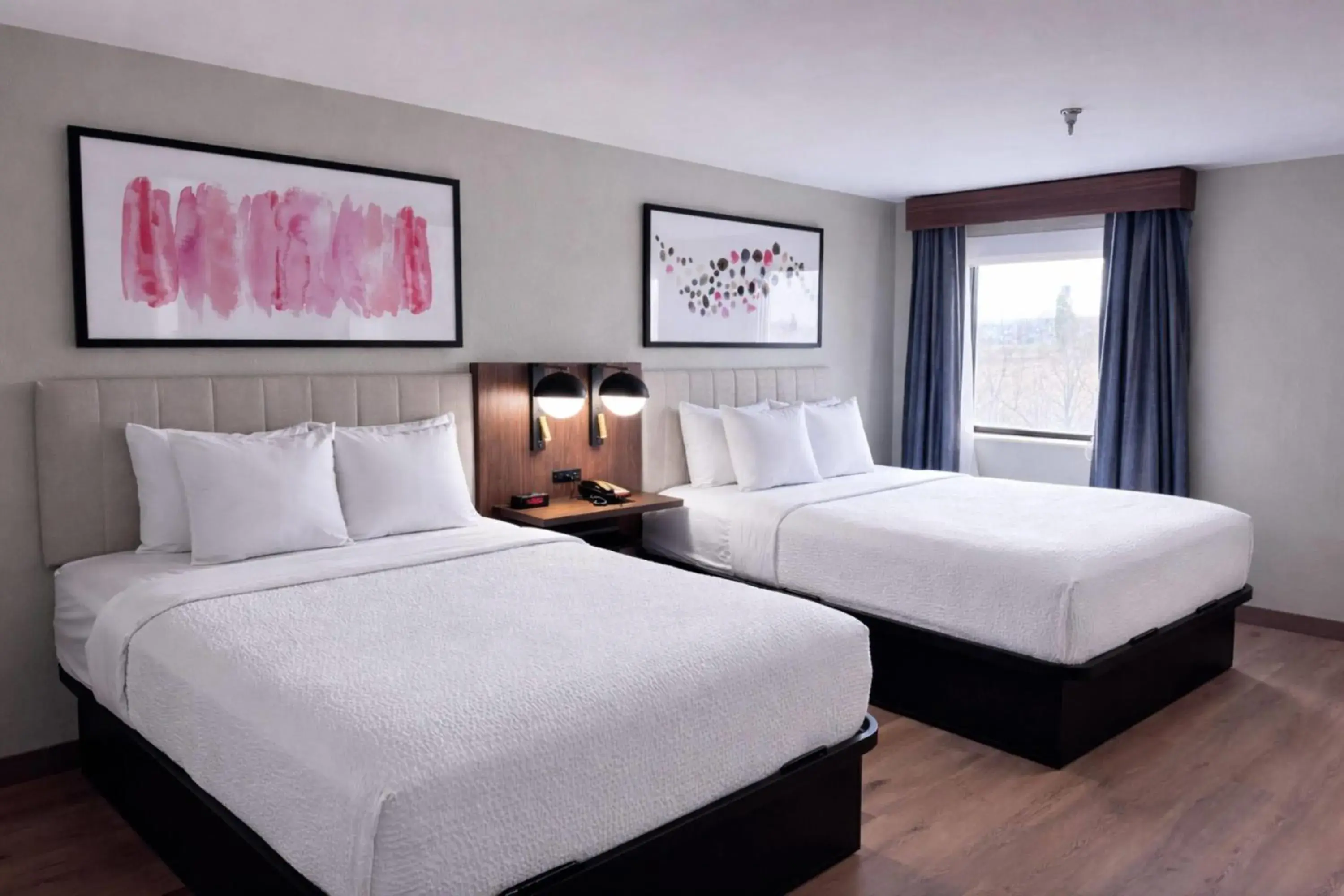 Queen Room with Two Queen Beds - Non-Smoking in Hawthorn Extended Stay by Wyndham Miamisburg Dayton South Queen Room with Two Queen Beds - Non-Smoking in Hawthorn Extended Stay by Wyndham Miamisburg Dayton South