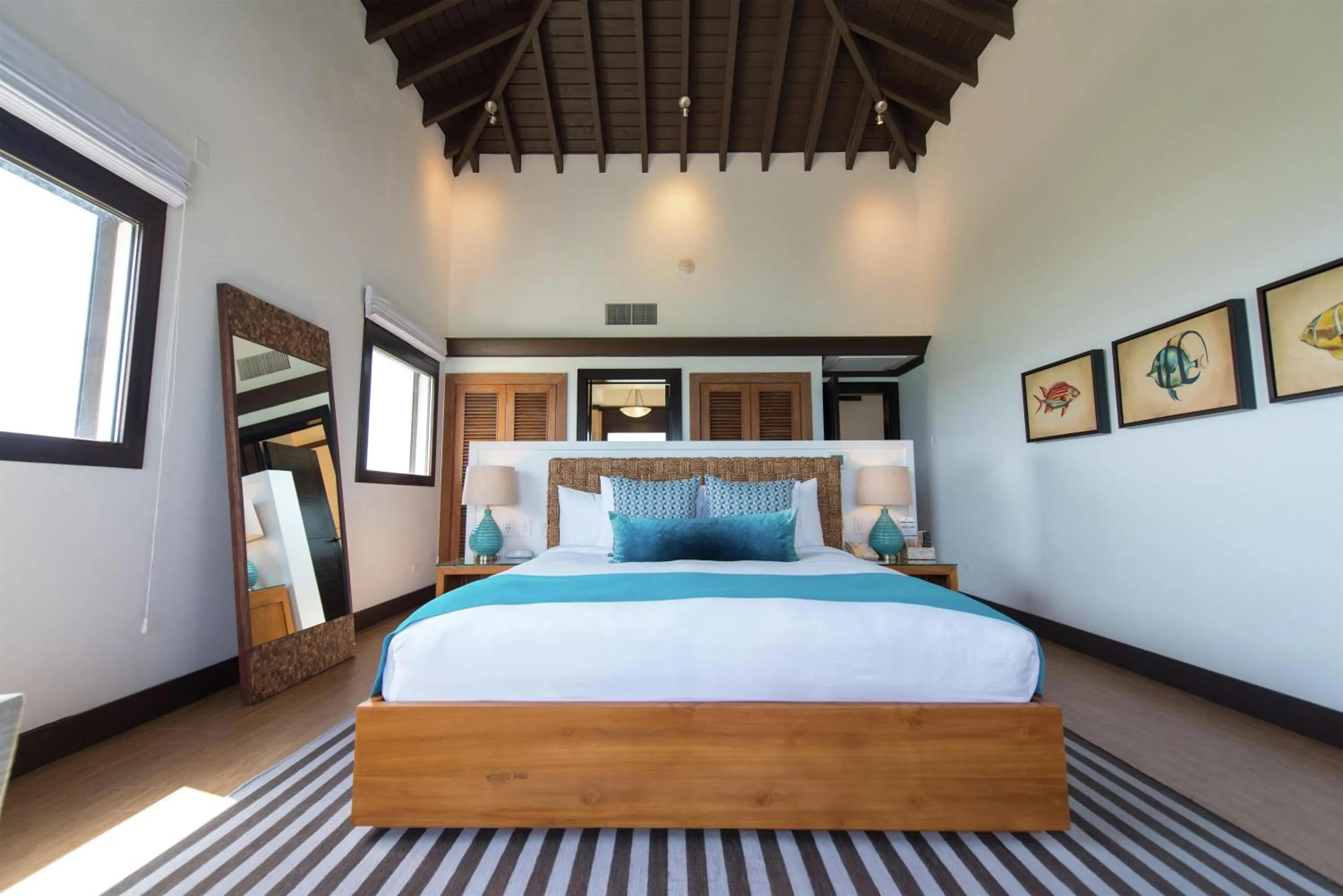 Bed in Zemi Beach House, LXR Hotels & Resorts