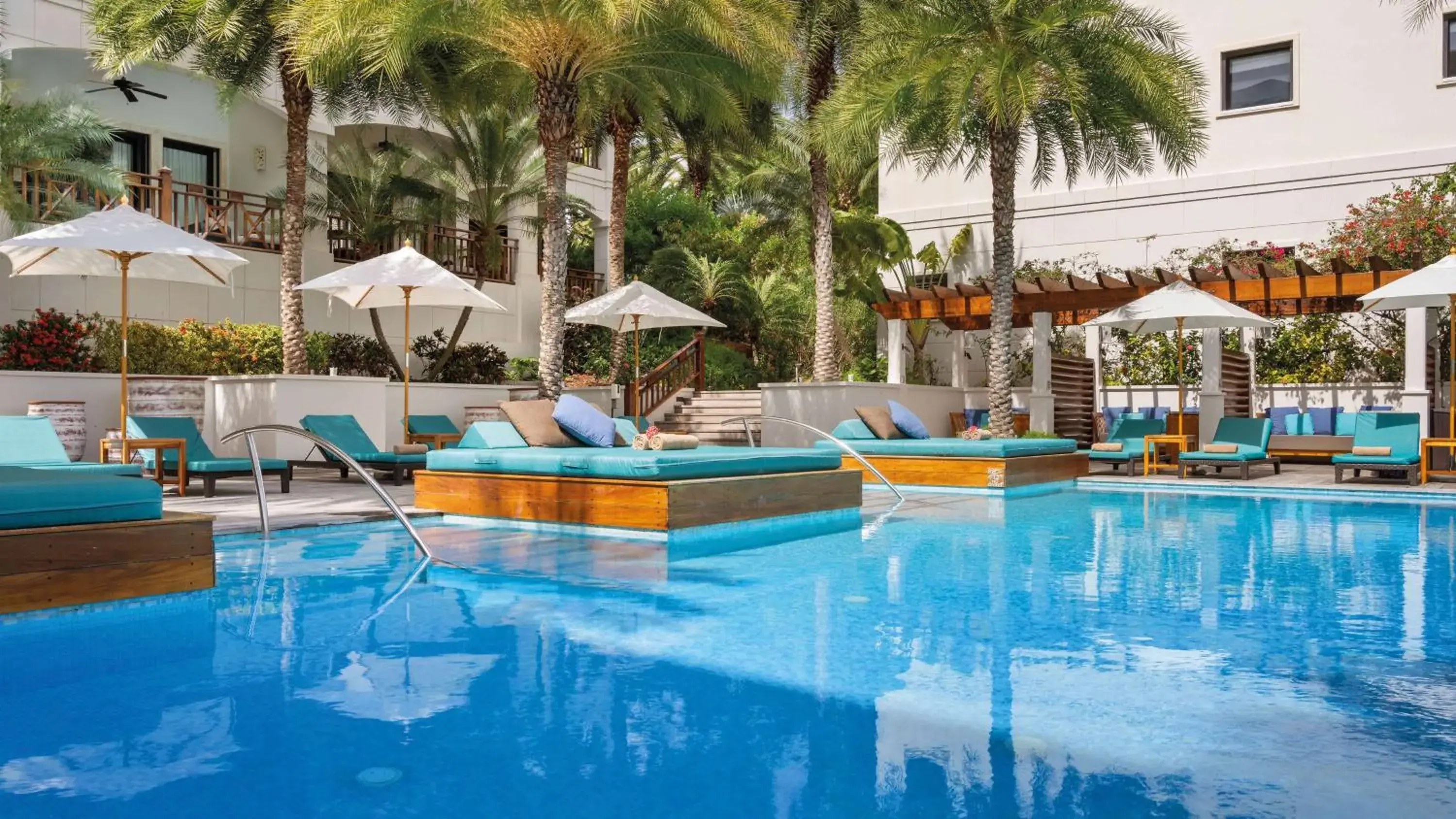 Pool view in Zemi Beach House, LXR Hotels & Resorts Pool view in Zemi Beach House, LXR Hotels & Resorts
