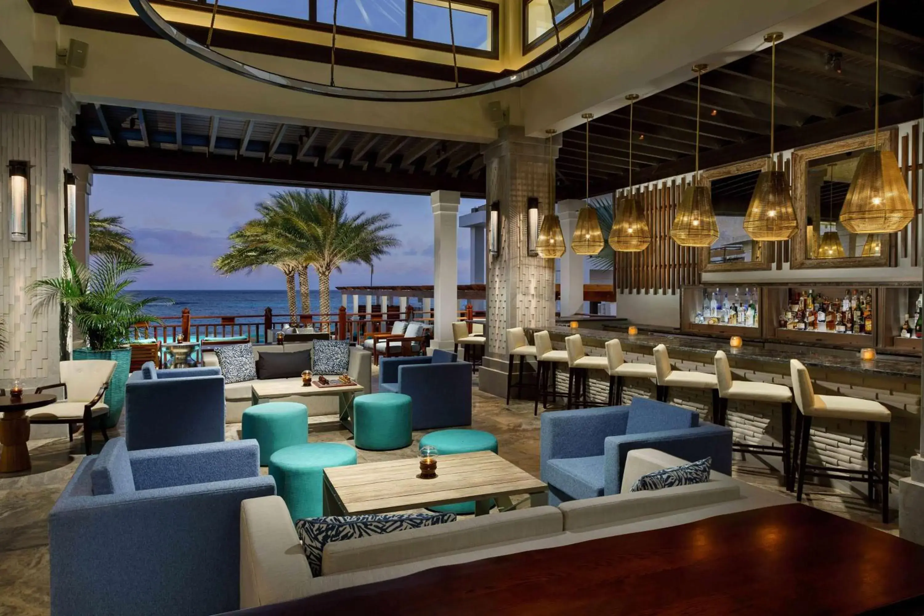 Lounge or bar in Zemi Beach House, LXR Hotels & Resorts Lounge or bar in Zemi Beach House, LXR Hotels & Resorts