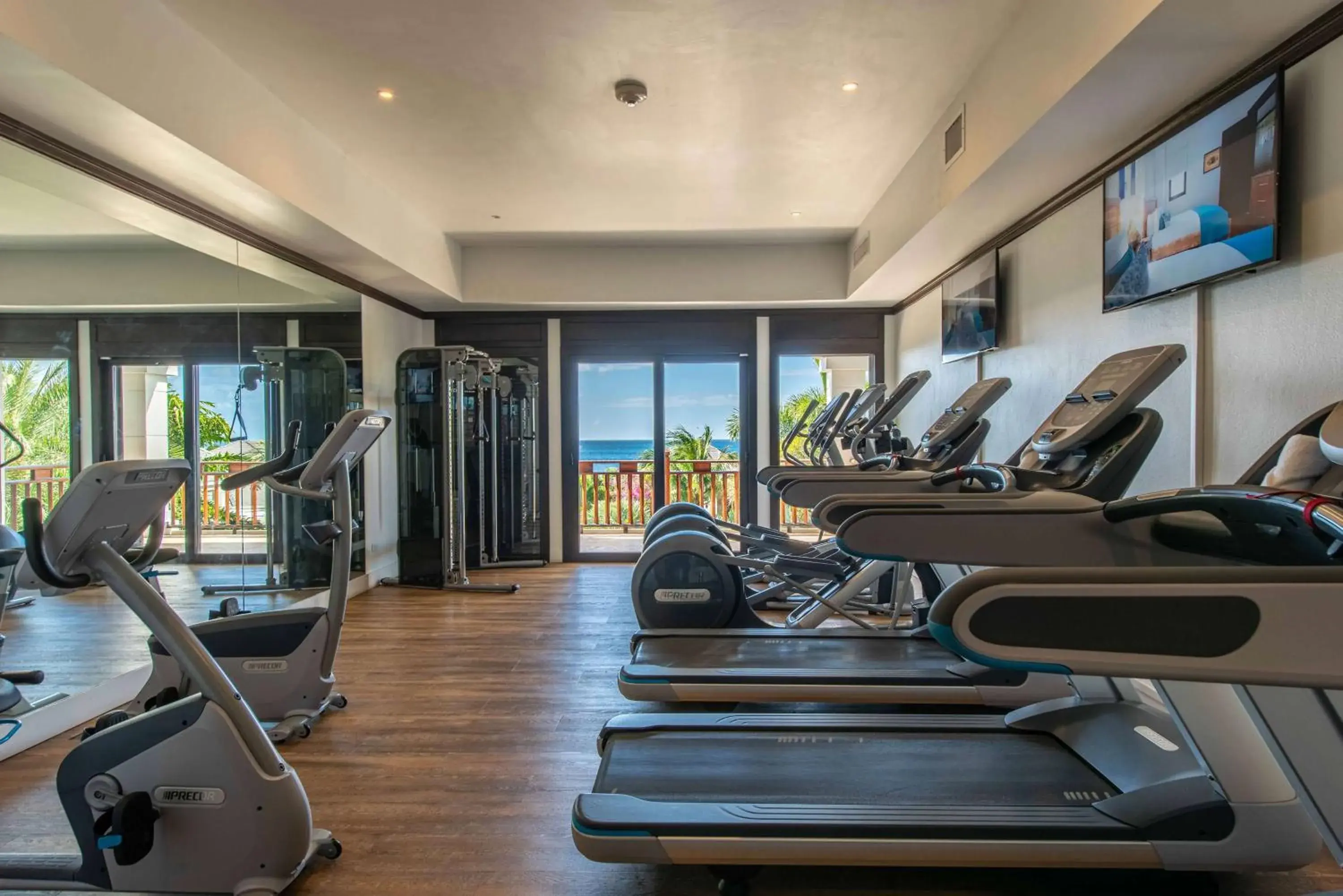 Fitness centre/facilities in Zemi Beach House, LXR Hotels & Resorts Fitness centre/facilities in Zemi Beach House, LXR Hotels & Resorts
