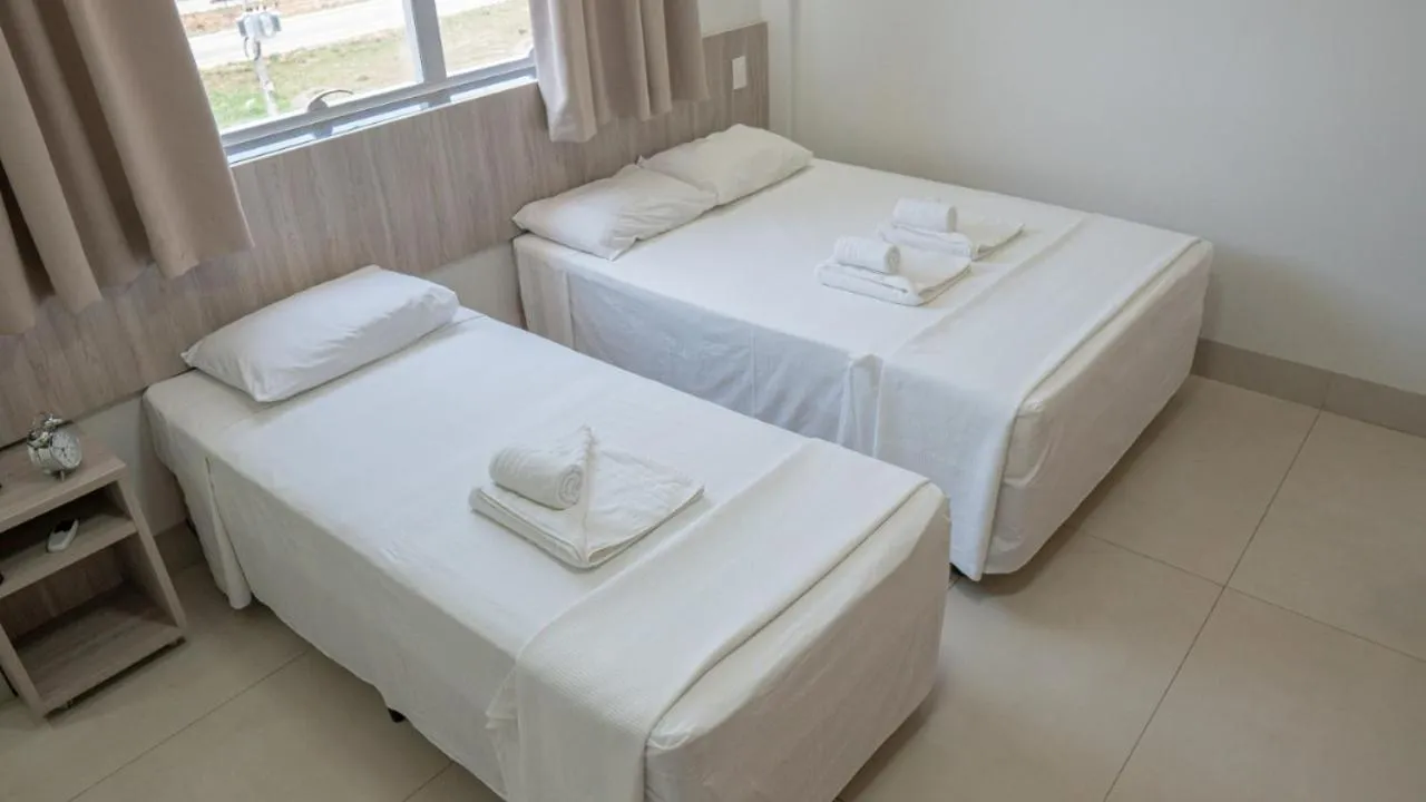 Bedroom, Bed in Oiti Hotel - Gurupi